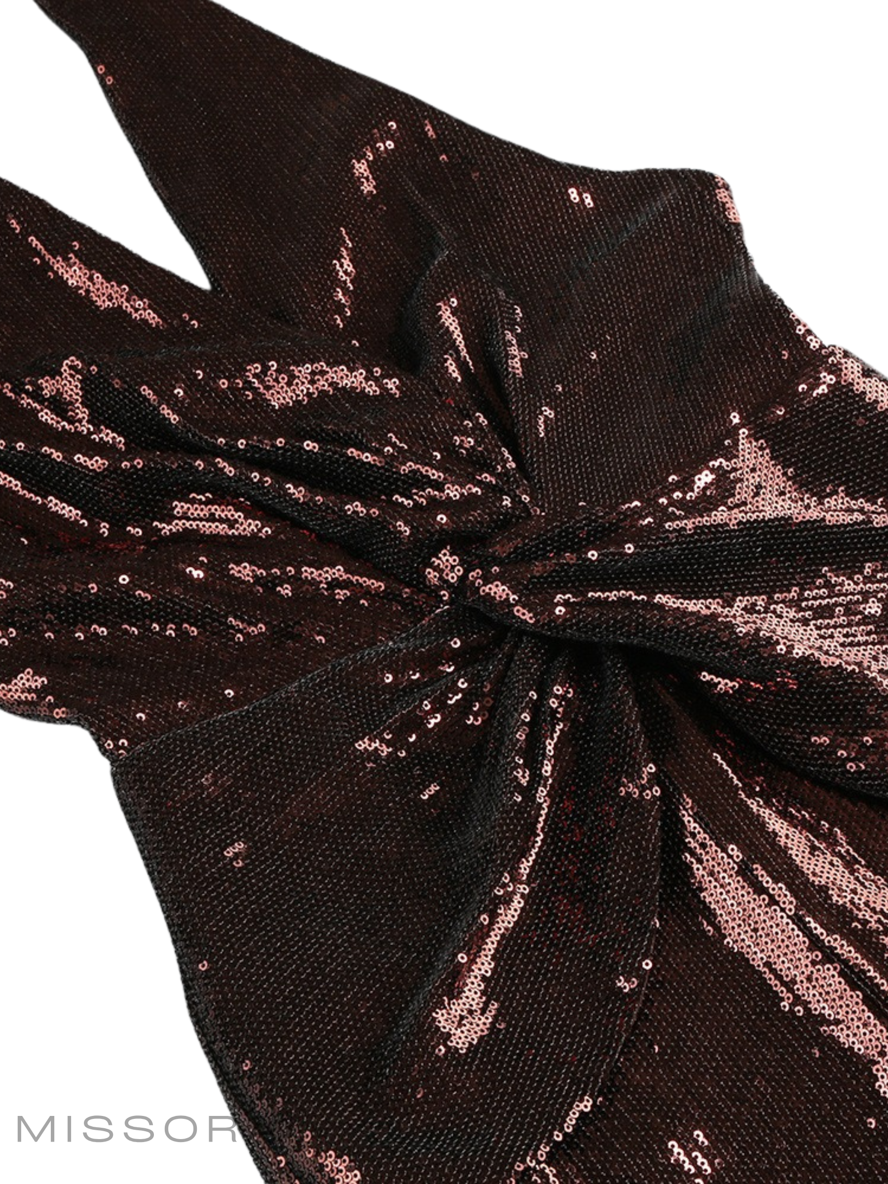 Aryianna Payetli Sırtı Açık Tulum