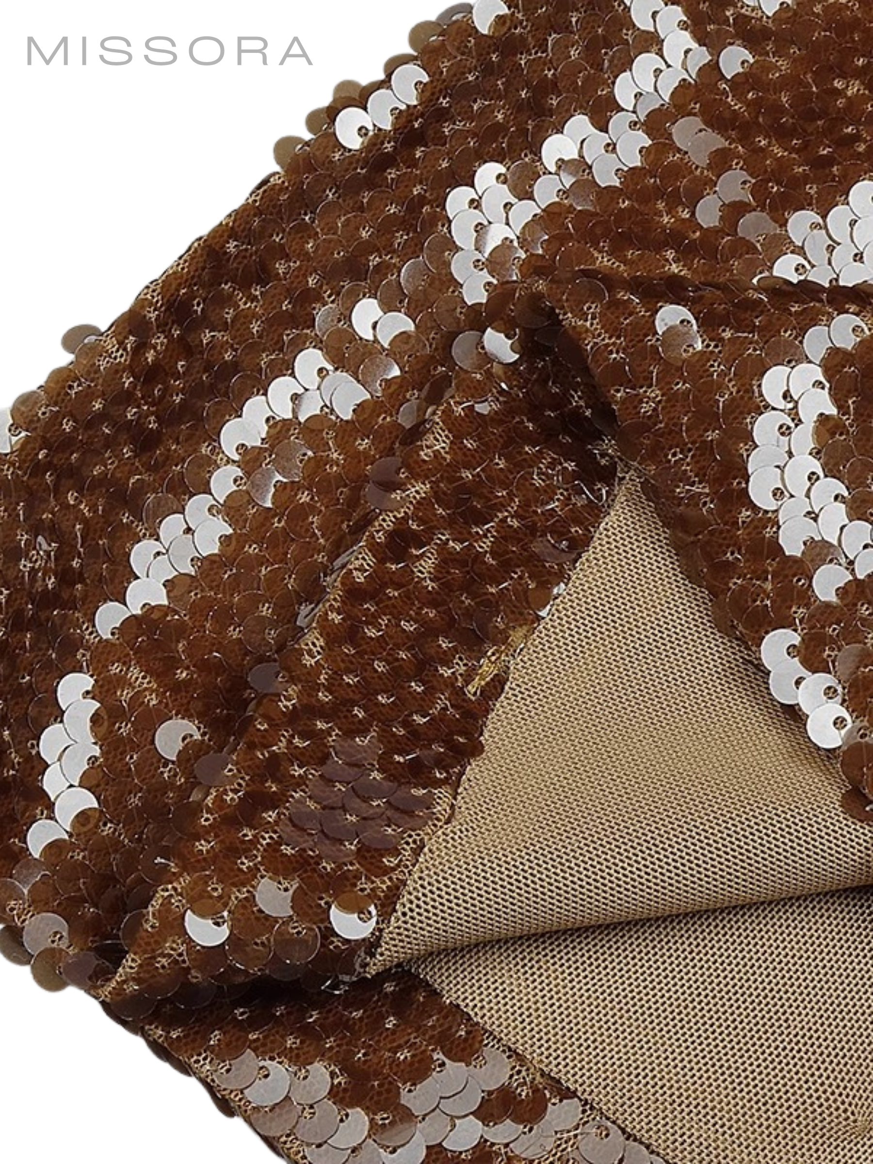 Albany Payetli Askılı Maksi Elbise