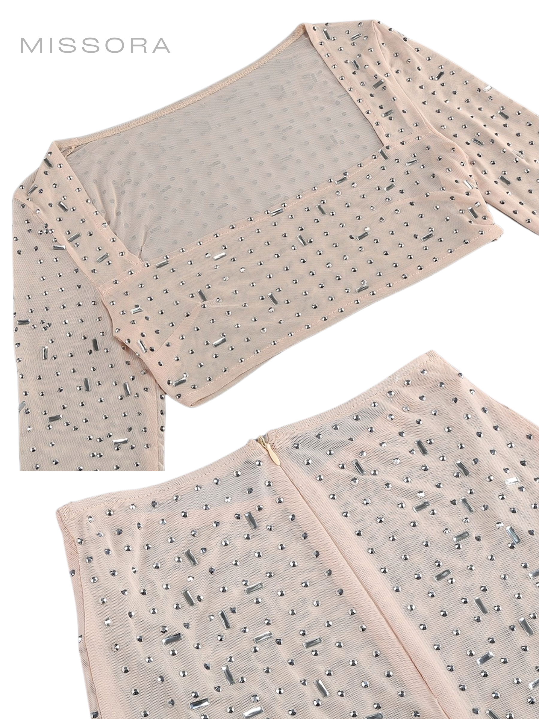 Kimberly Işıltılı Tül Etek Takımı