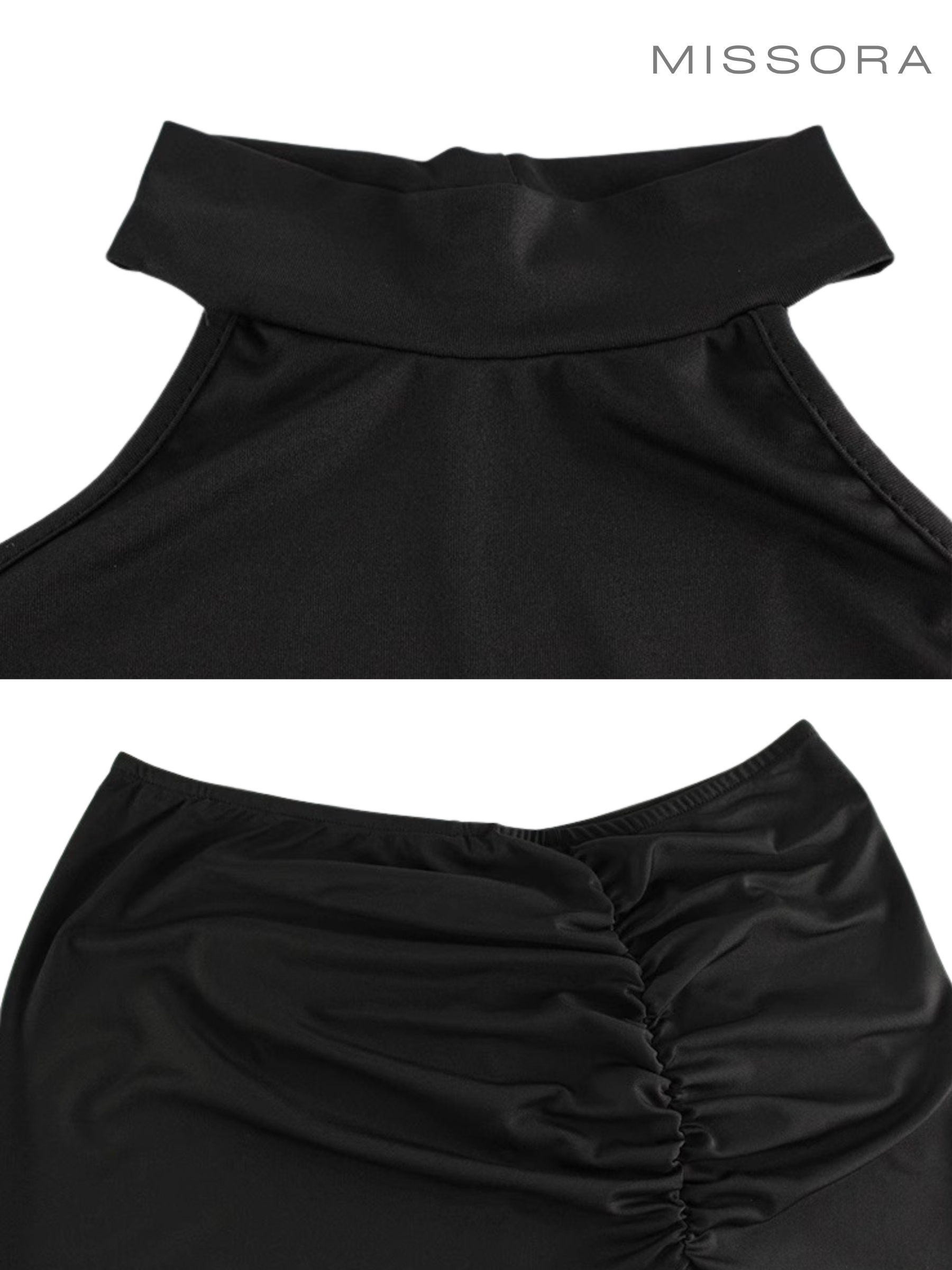 Aleksandra Yırtmaçlı Maksi Etek Takımı