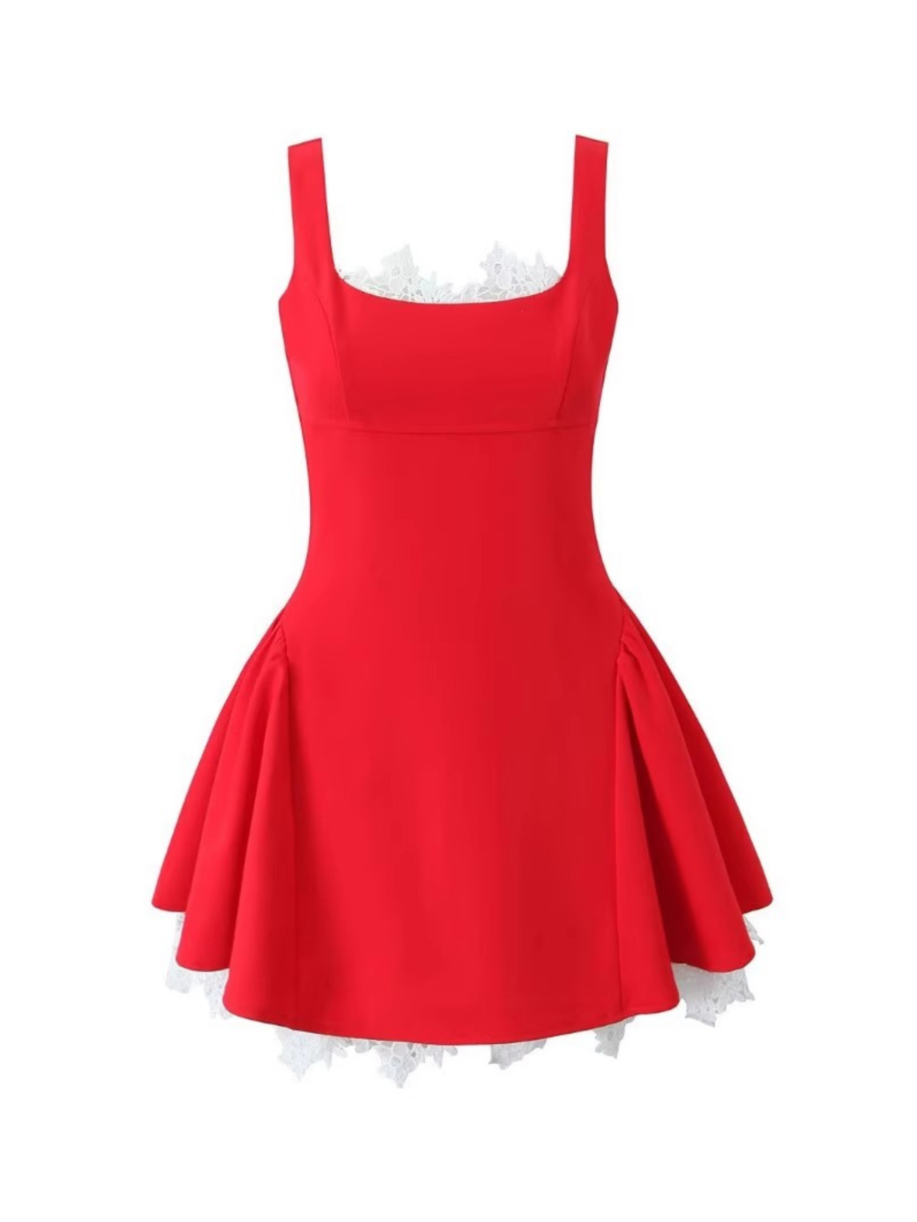 Amelie Dantel Detay Mini Elbise