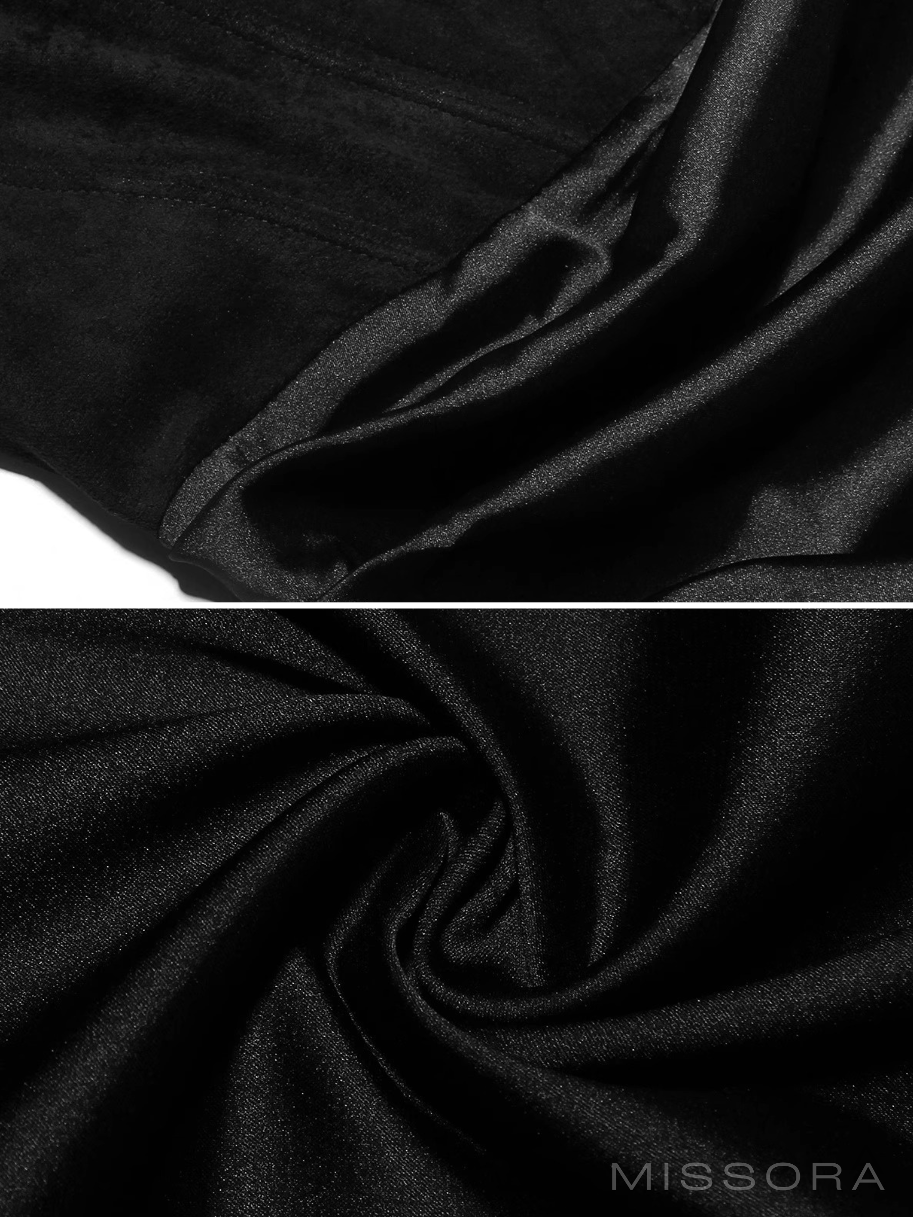 Zamari Saten Straplez Maksi Elbise