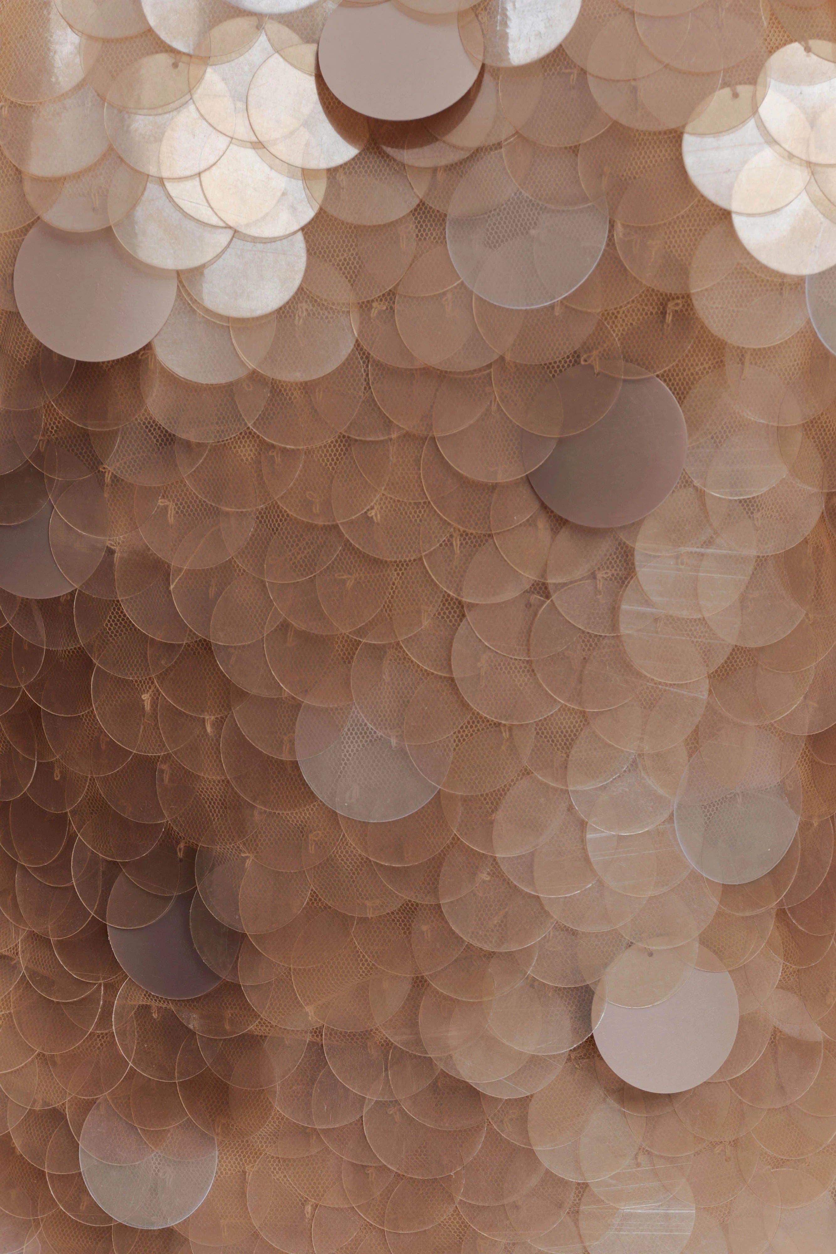 Beau Halter Payetli Balık Elbise