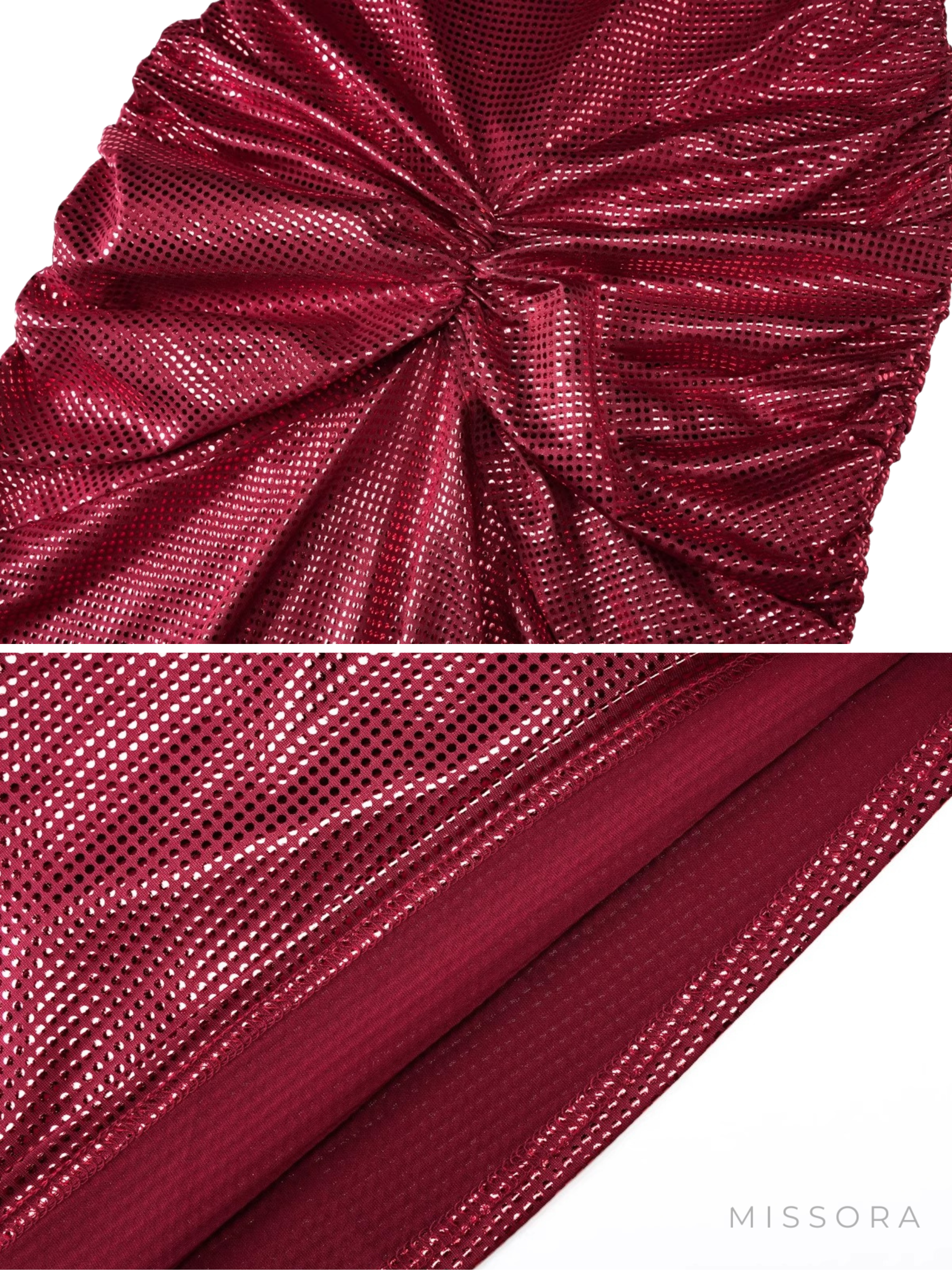 Giavana Sırt Dekolteli Maksi Elbise