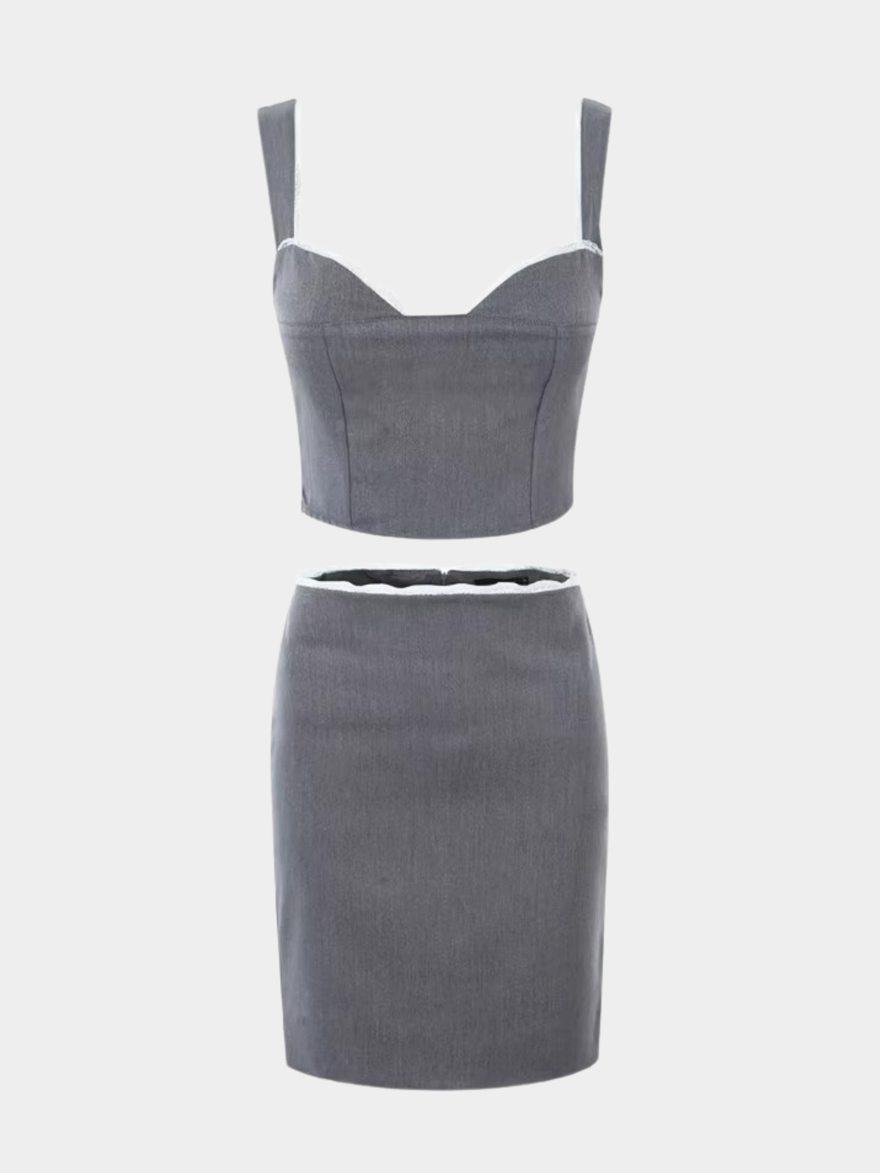 Sitara Dantelli İkili Etek Takım