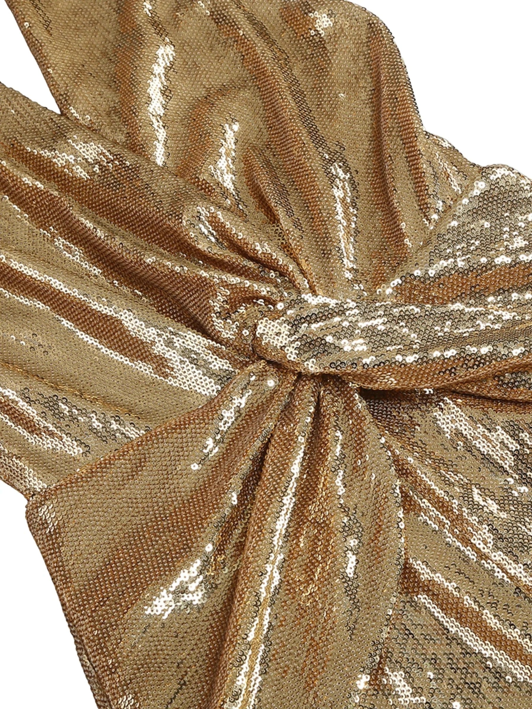 Aryianna Payetli Sırtı Açık Tulum