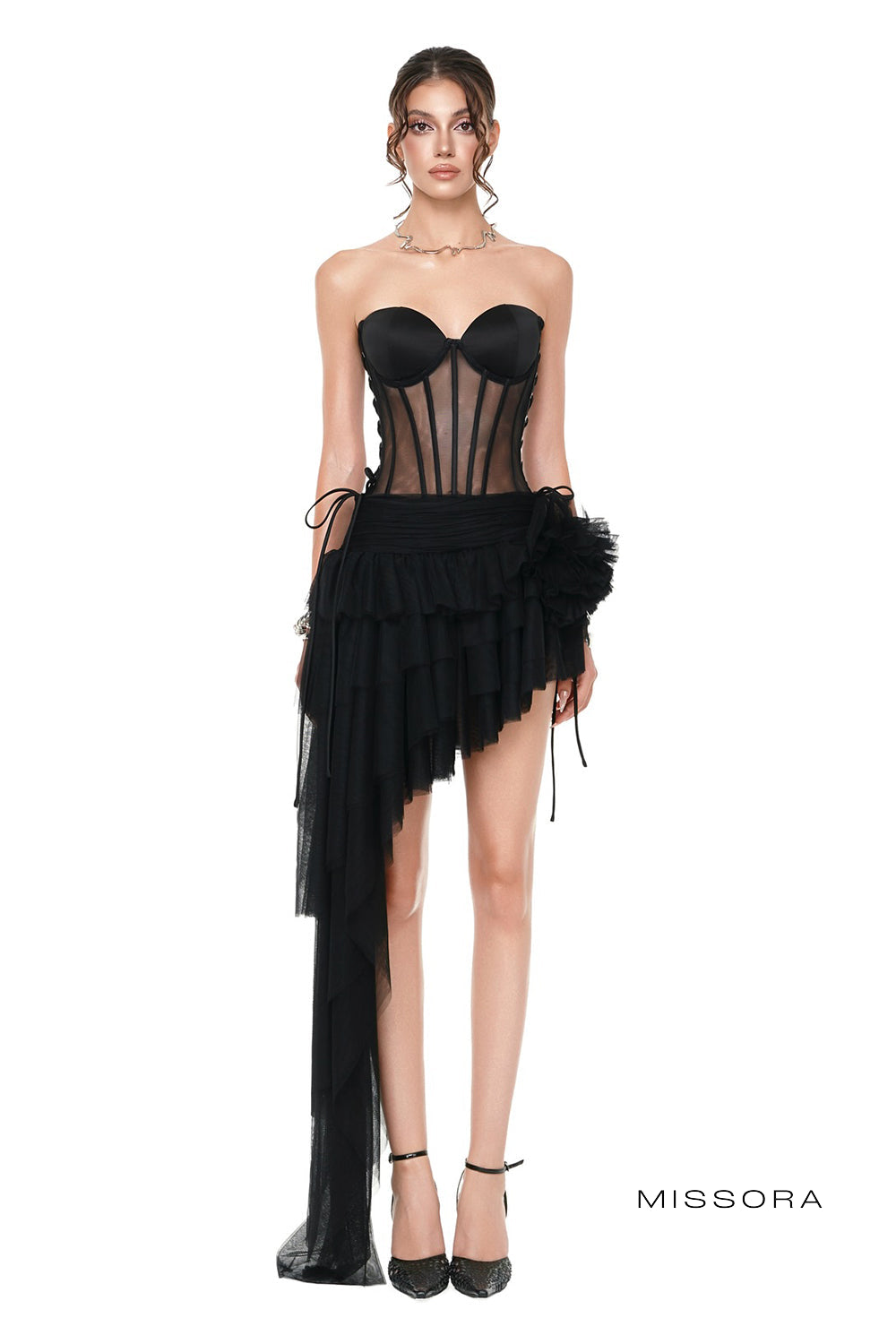 Missora Franchesca Korse Detayli File Etek Takimi | F1464V-1 | F1464V-2 | F1464V-3