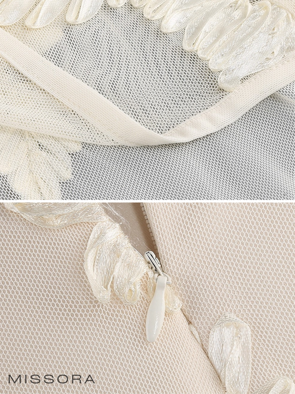 Delyla Straplez İşlemeli Maxi Balık Elbise