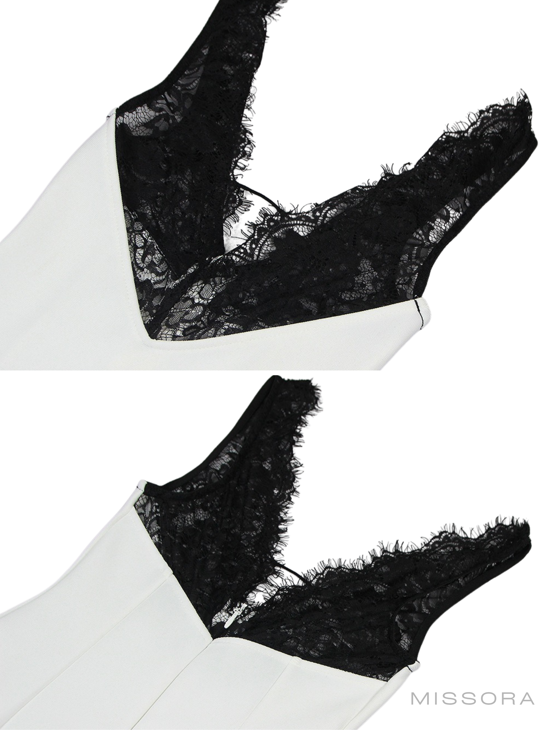 Golda Dantel Askılı Bandaj Maksi Elbise