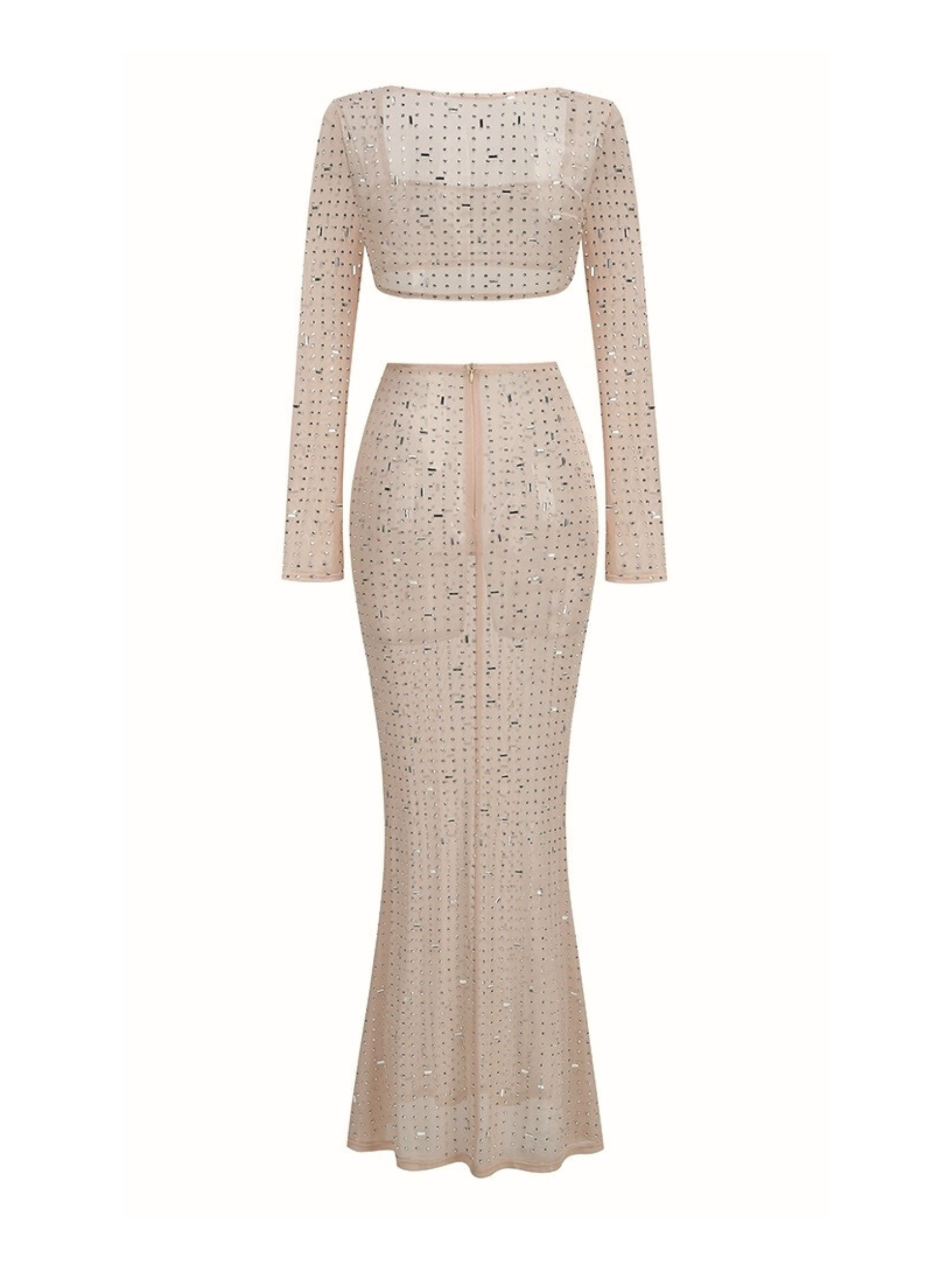 Kimberly Işıltılı Tül Etek Takımı