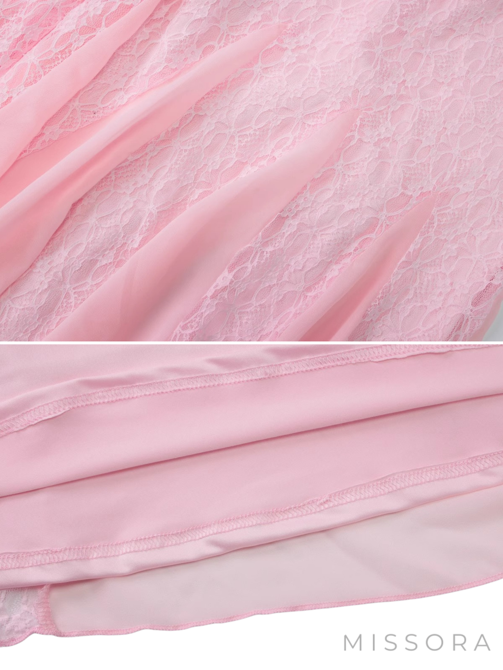 Kimora Balık Etek Dantelli Maxi Elbise