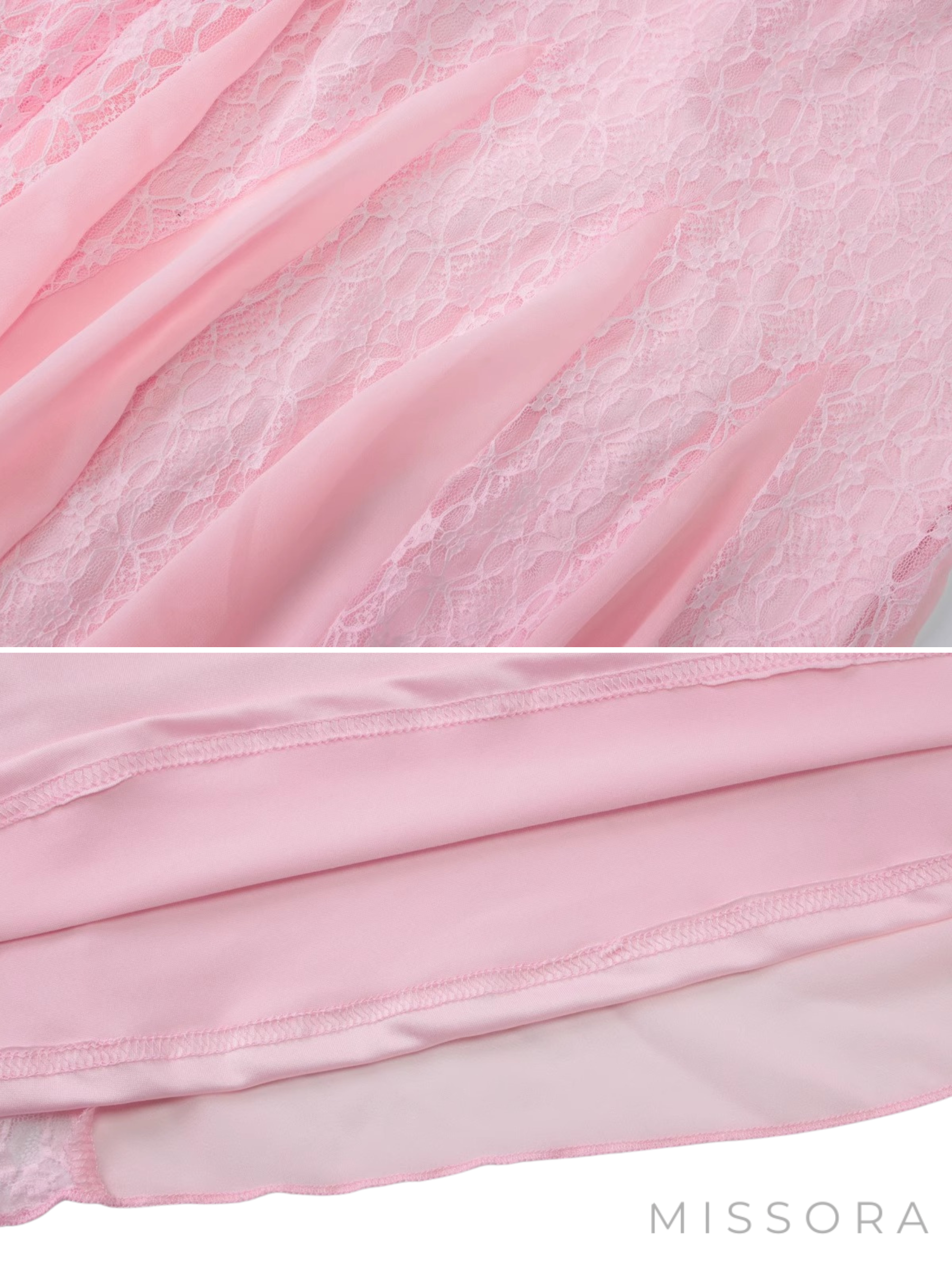 Kimora Balık Etek Dantelli Maxi Elbise