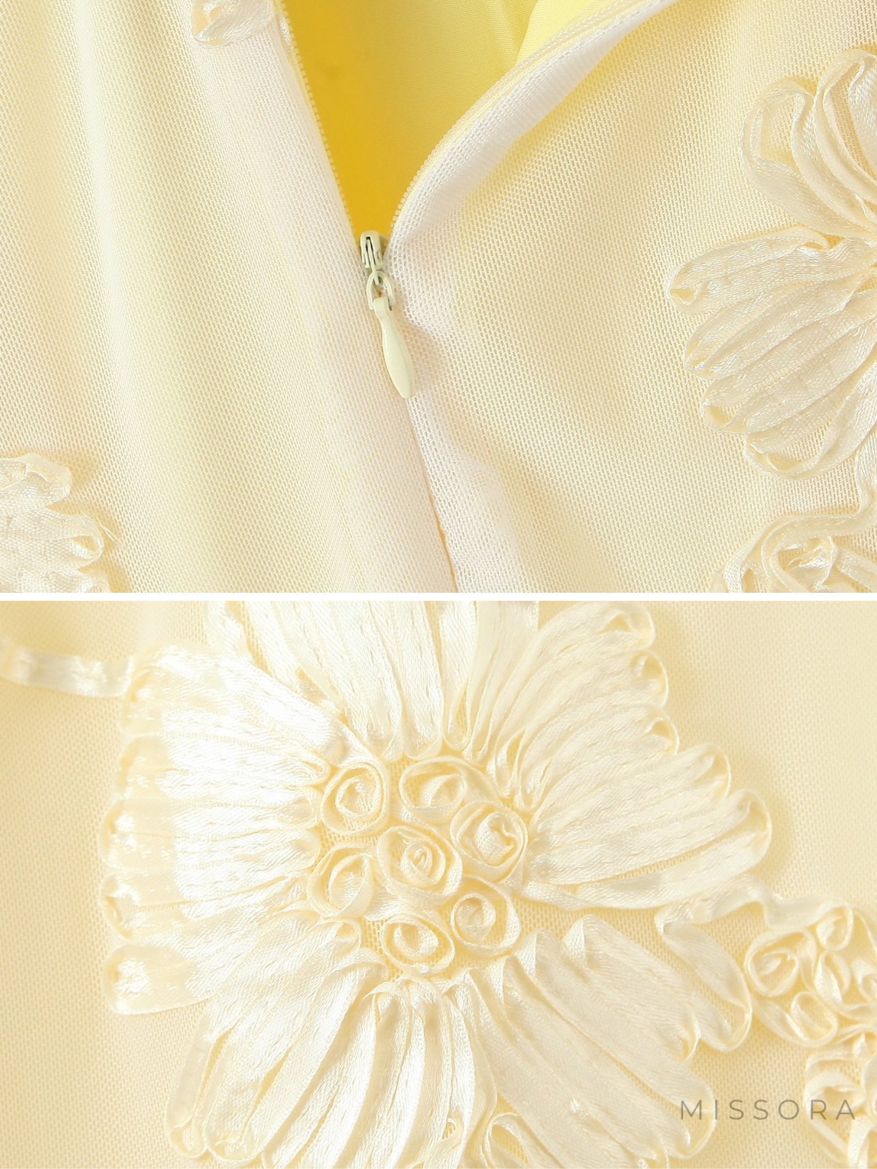 Ashlynne Çiçek İşlemeli Balık Maxi Elbise