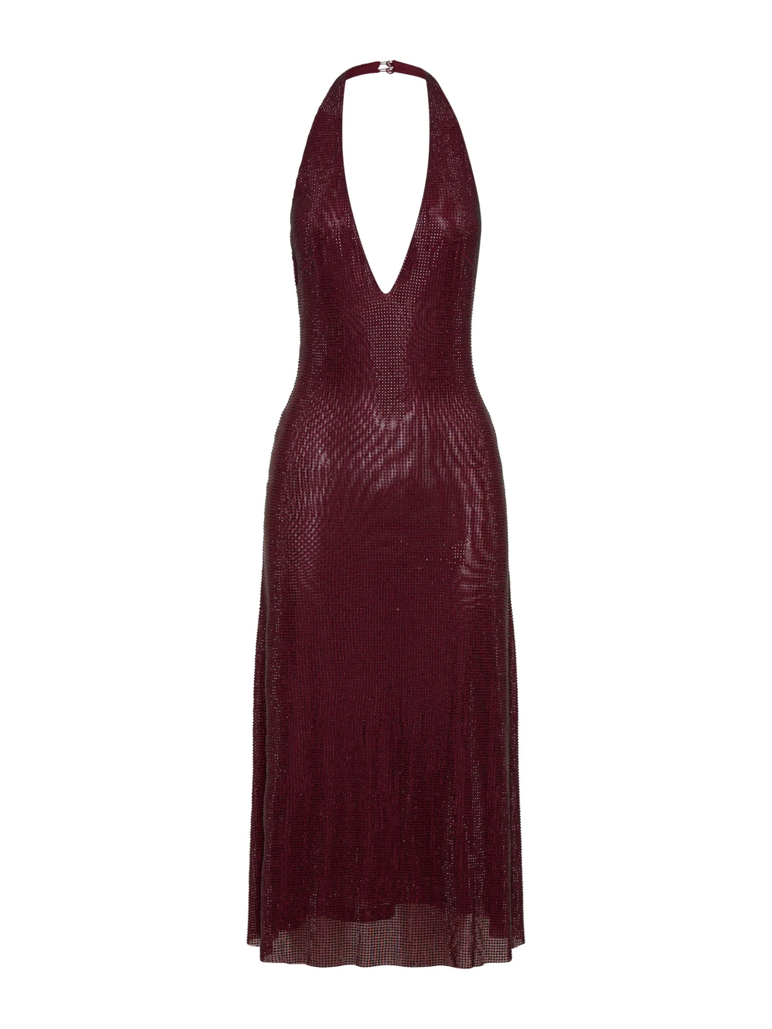 Deeksha Işıltılı Midi Elbise