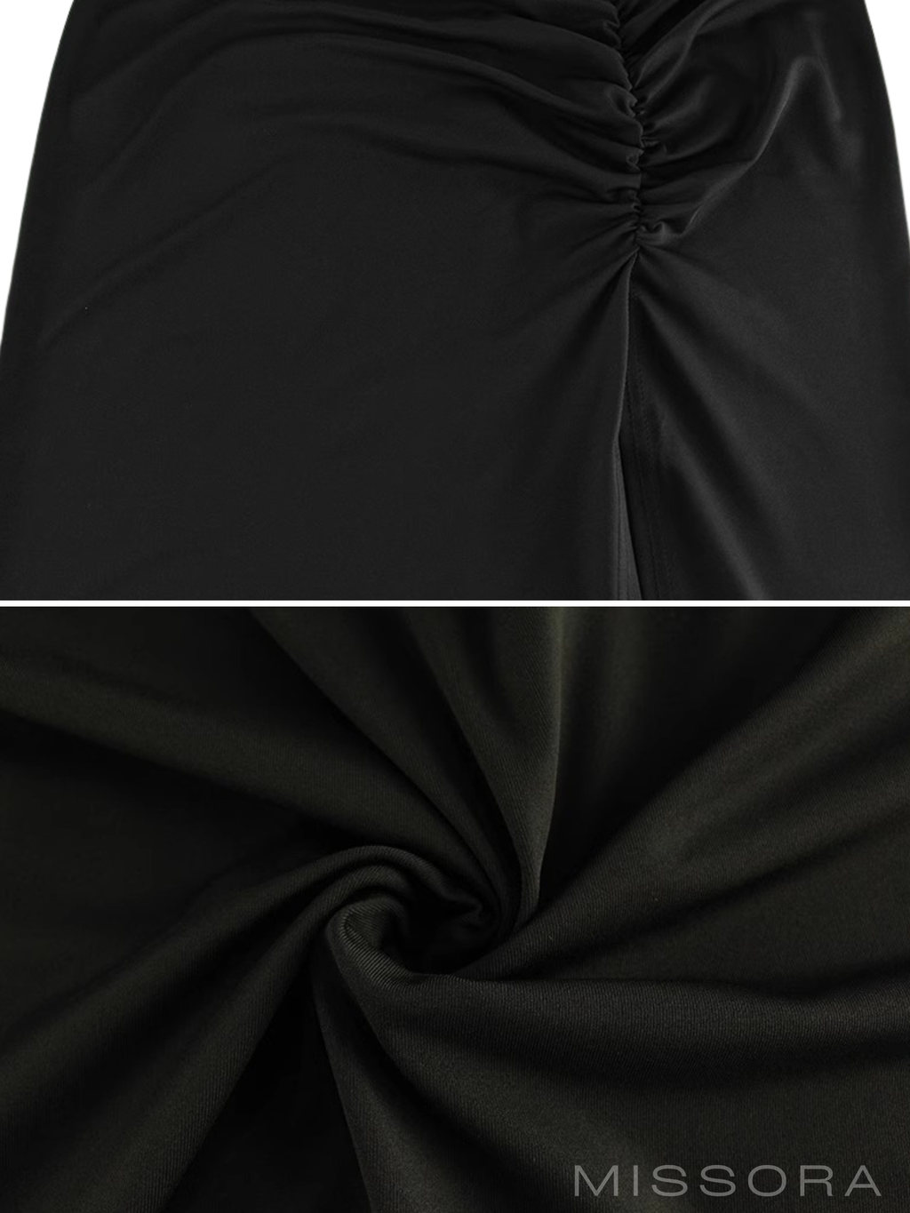 Aleksandra Yırtmaçlı Maksi Etek Takımı