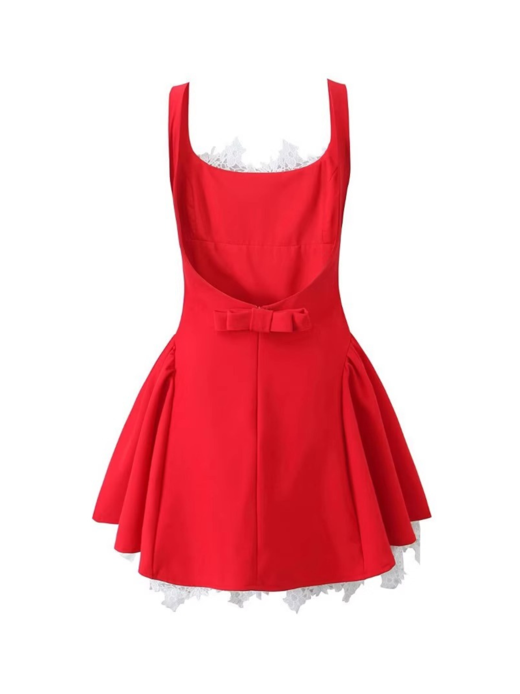 Amelie Dantel Detay Mini Elbise