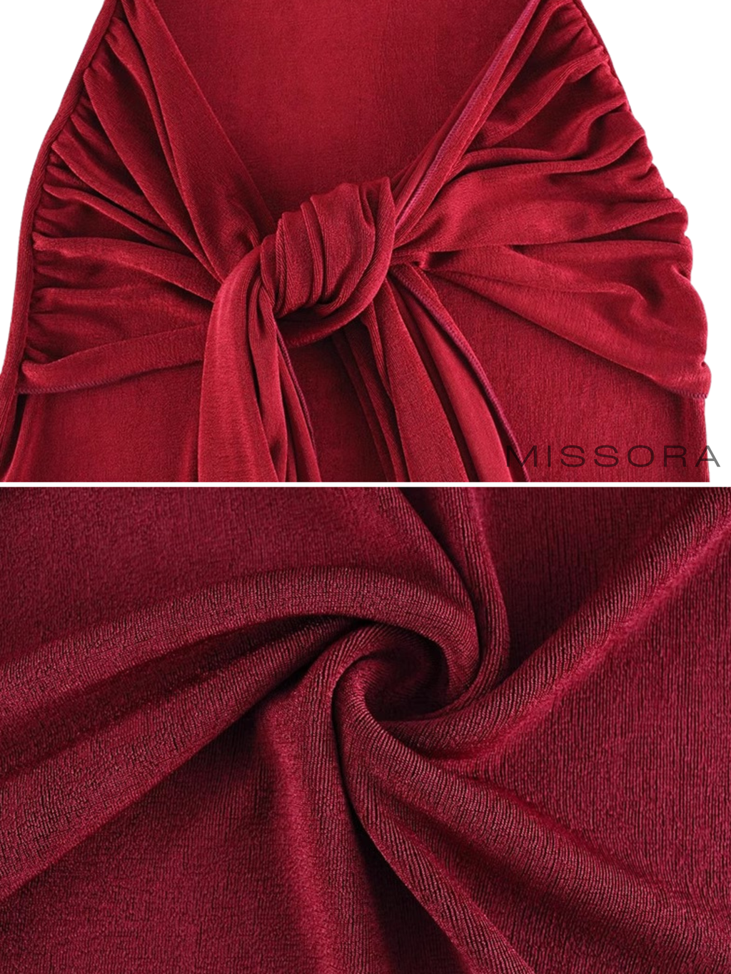 Precious Bağlamalı Bodycon Mini Elbise