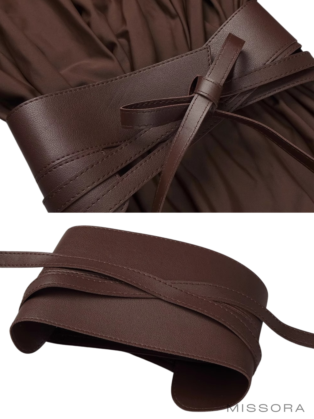 Kambria V Yaka Piliseli Uzun Kollu Maxi Elbise