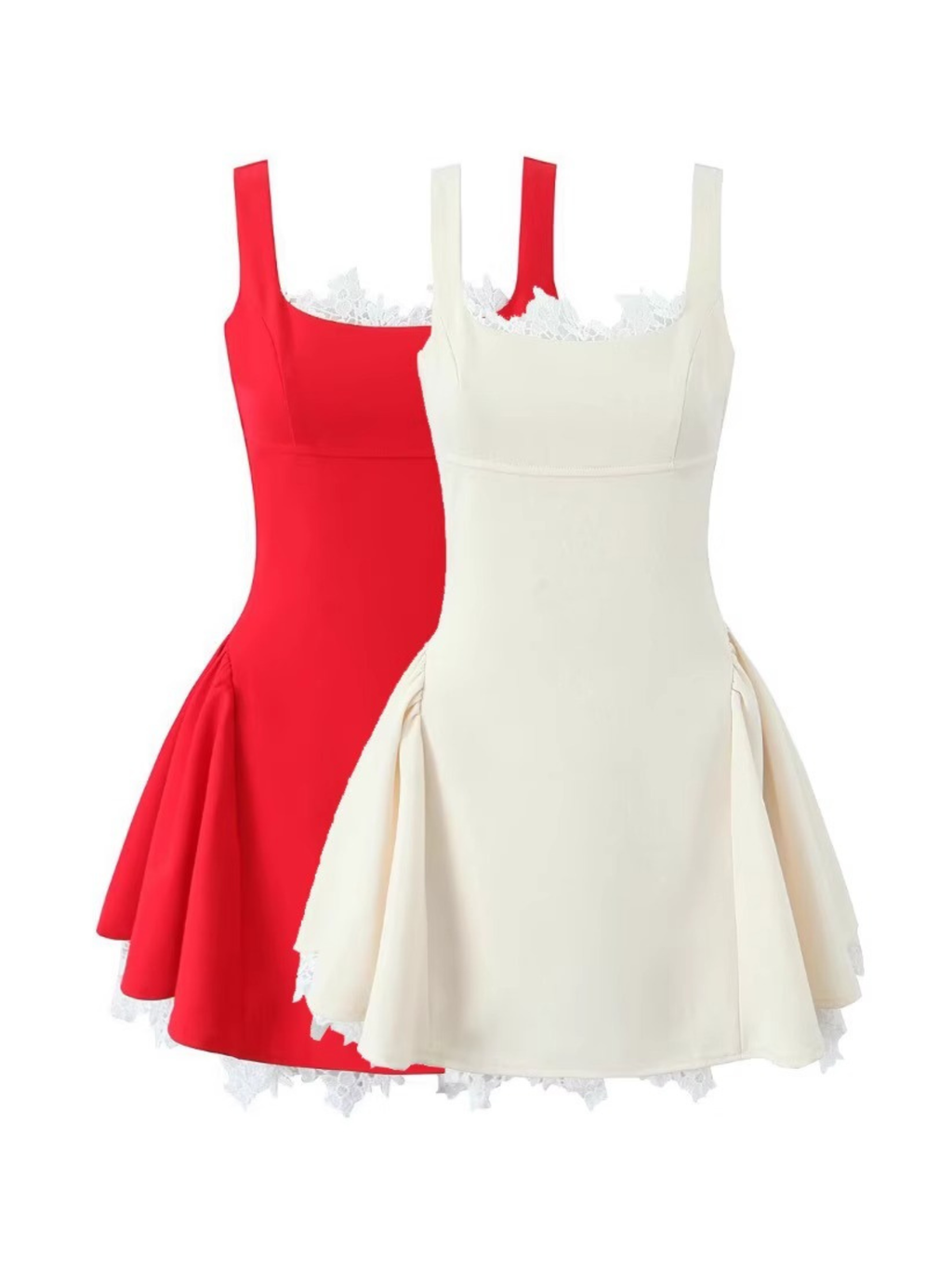 Amelie Dantel Detay Mini Elbise