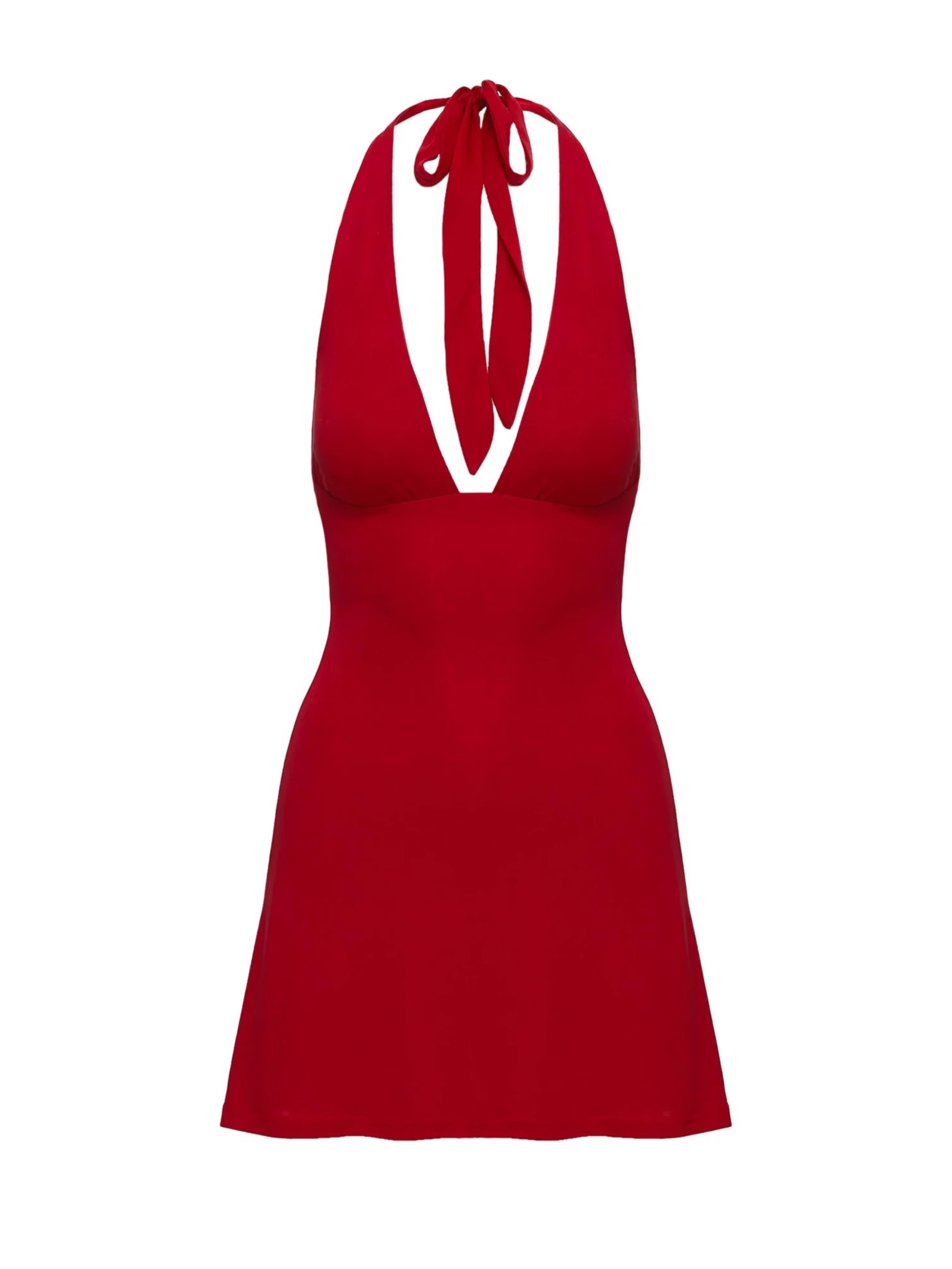 Aryana Halter Mini Elbise