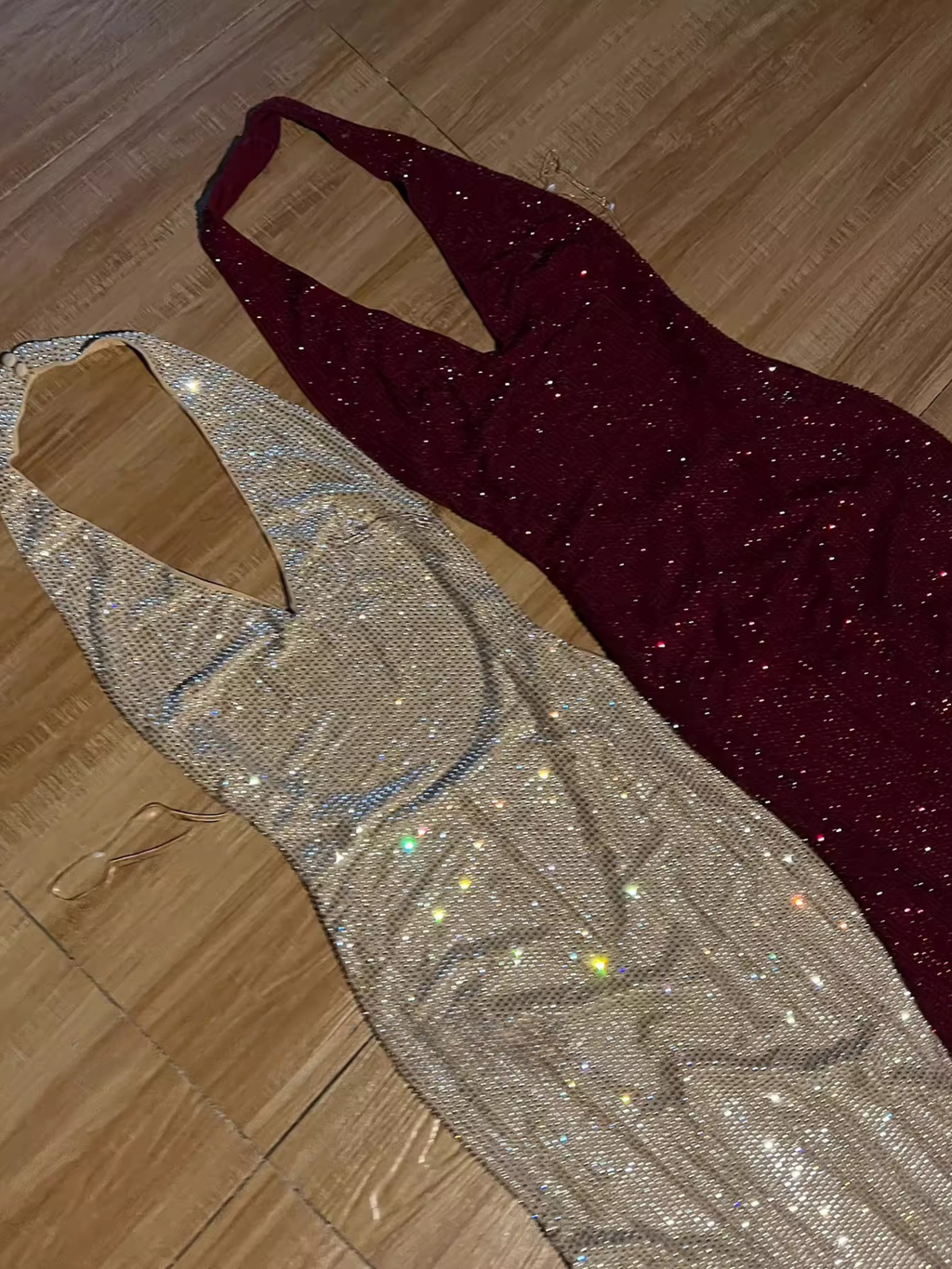 Deeksha Işıltılı Midi Elbise