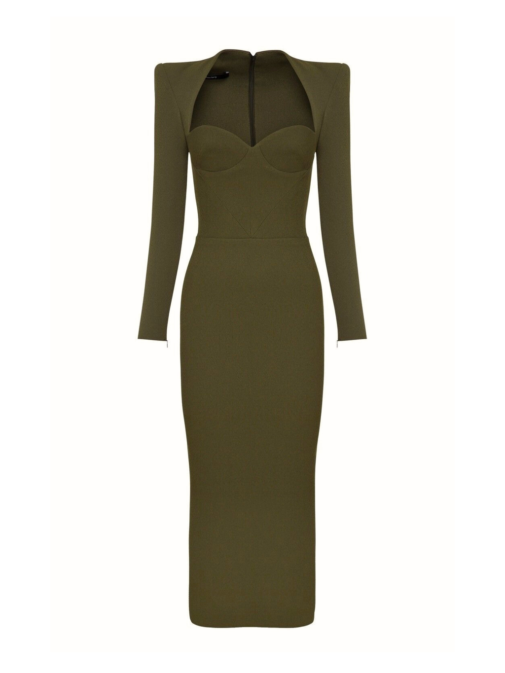 Allianna Uzun Kollu Bandaj Elbise