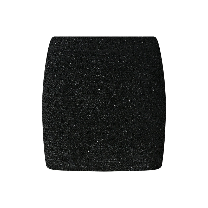 Dania Tüvit Etek Takımı - Siyah Mini Etek [UTGI6Q0L]