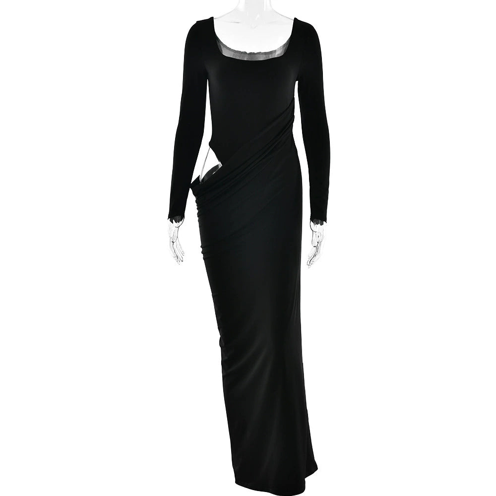 Guadalupe Kesik Bel Jumpsuit - Siyah [29EV9RQA]