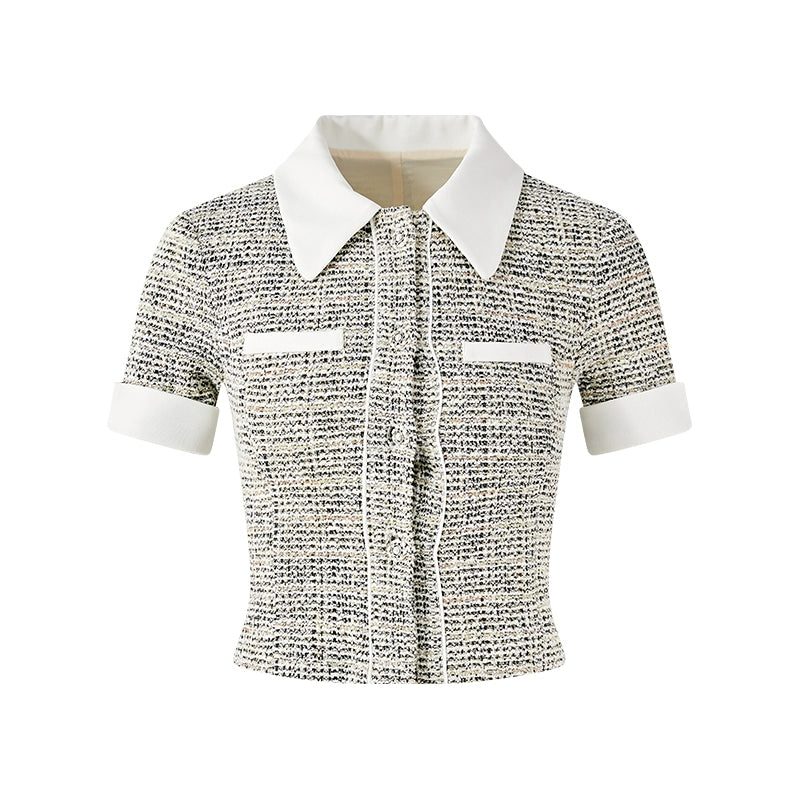 Annmarie Kısa Kol Şort Takım - Açık Gri Üst [LX1WPCWY]