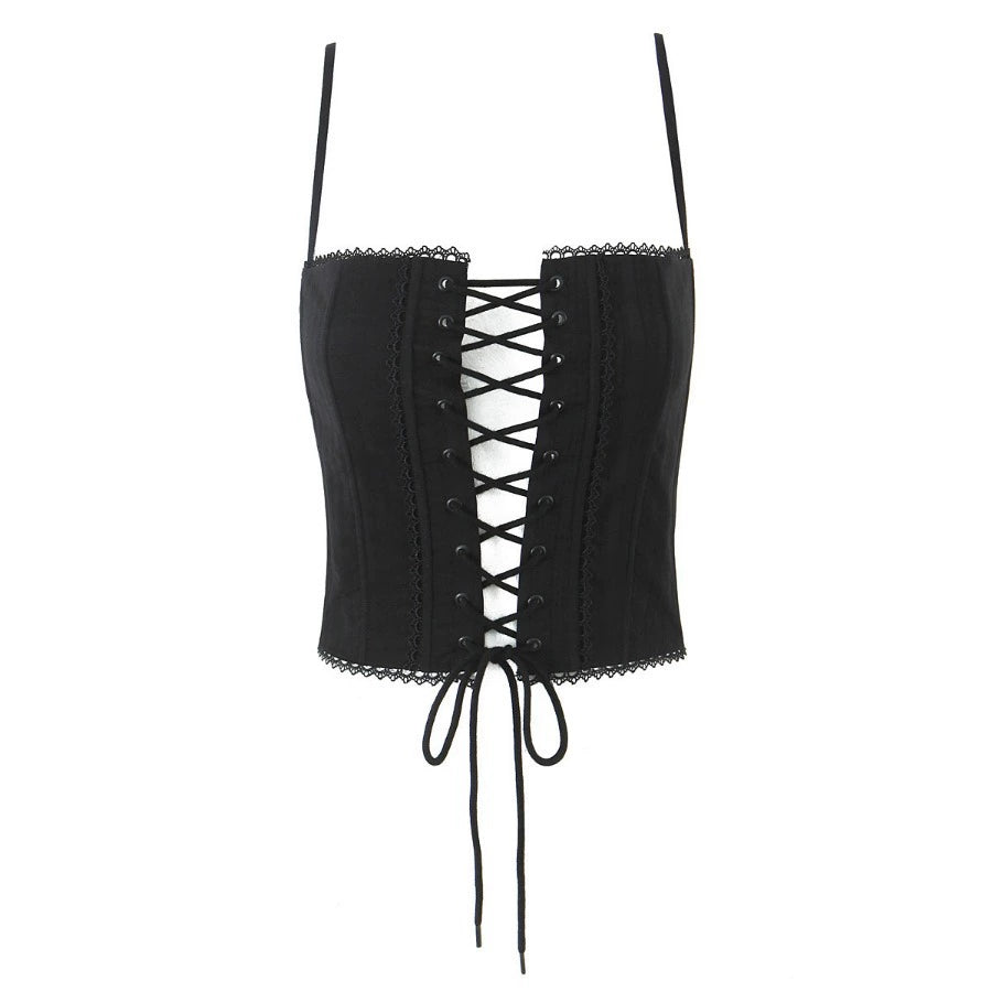 Landyn Dantelli Korse Büstiyer - Black [4LS02LLS]