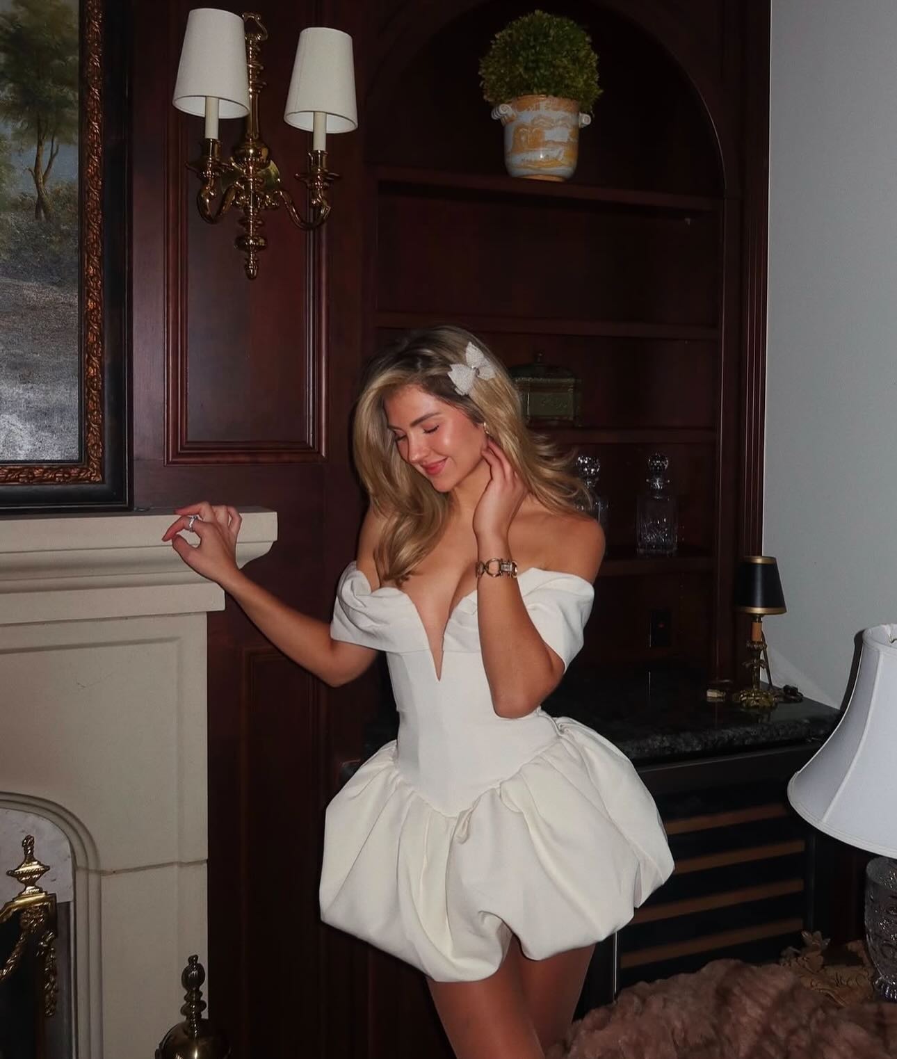 Gabby V Yaka Korse Elbise