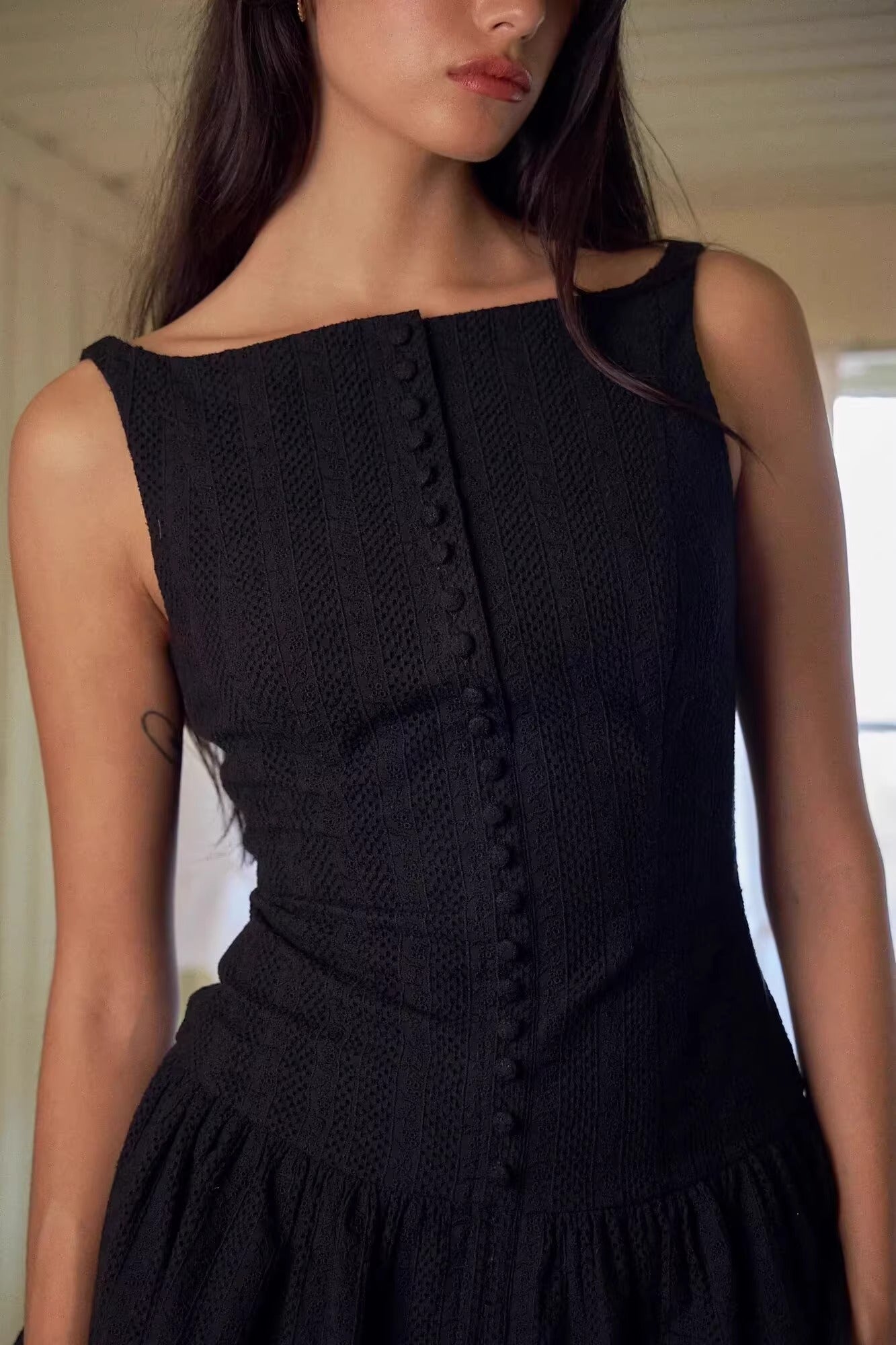 Emanuela Dantelli Mini Elbise