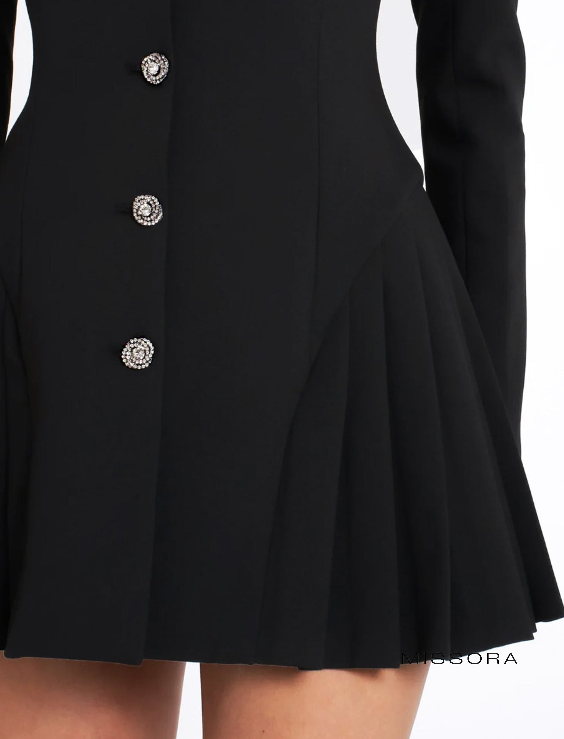 Aairah Pliseli Blazer Elbise [KAM9OURE]