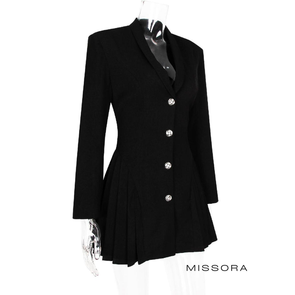 Aairah Pliseli Blazer Elbise [E3AYXXOW]