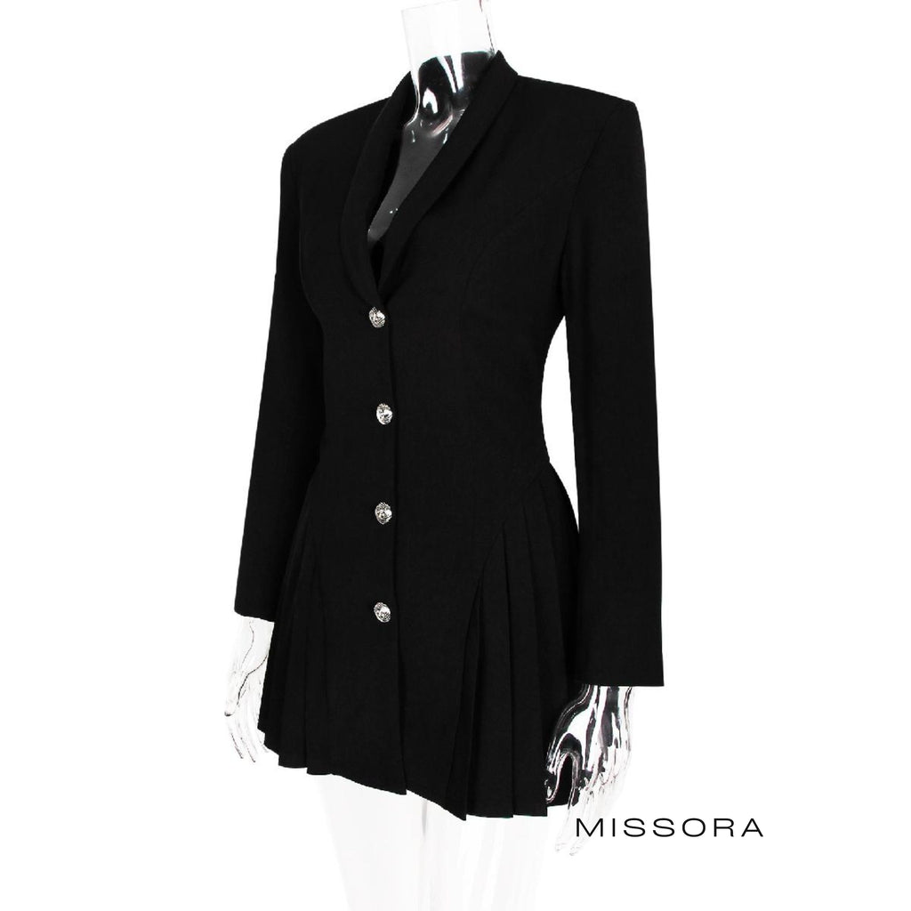 Aairah Pliseli Blazer Elbise [XXB0ISZL]