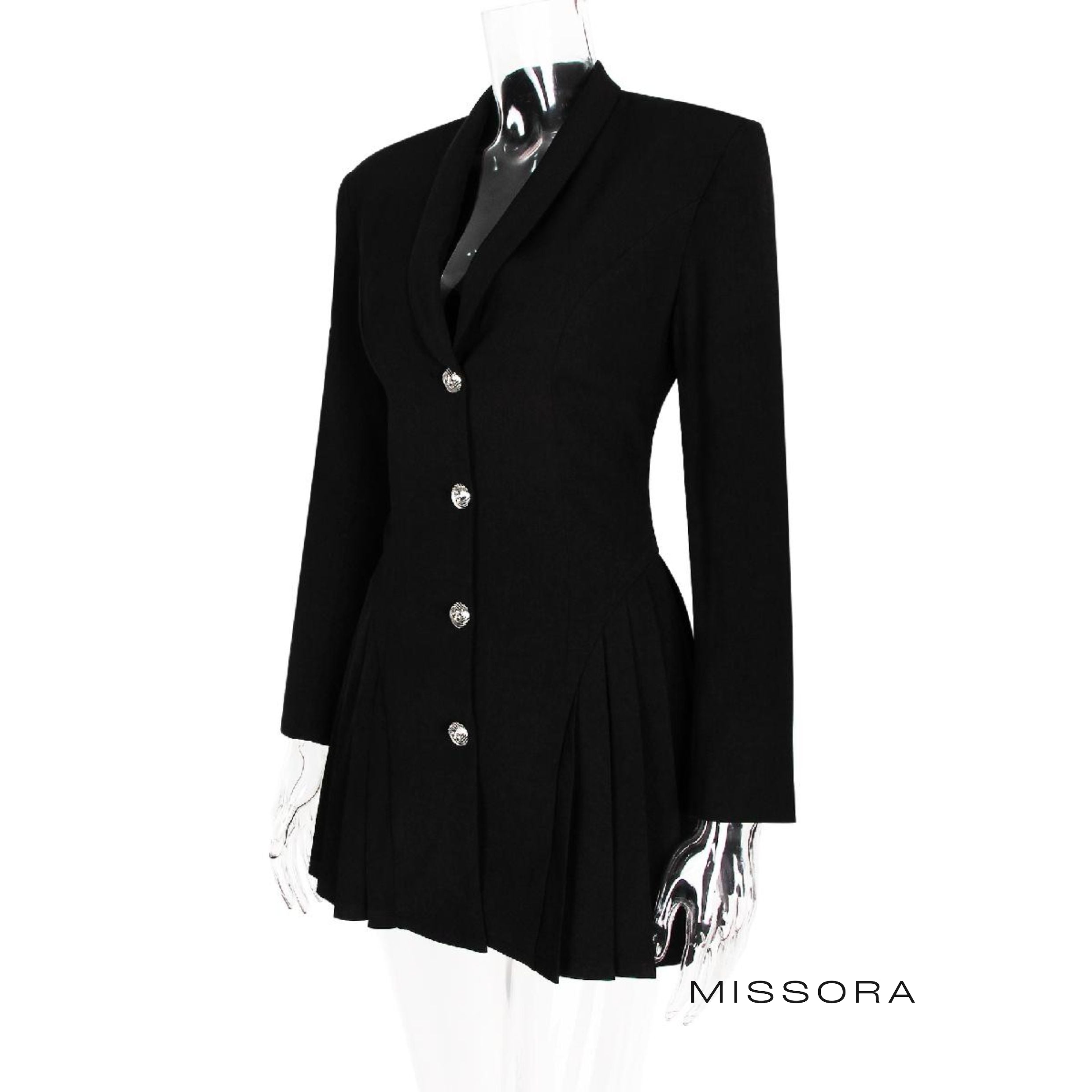 Aairah Pliseli Blazer Elbise [XXB0ISZL]