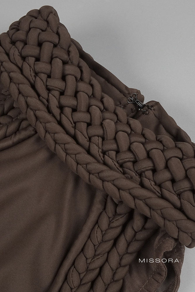 Missora Aarvi Halter Maxi Elbise | BD2644FD-1 | BD2644FD-2 | BD2644FD-3 | BD2644FD-4