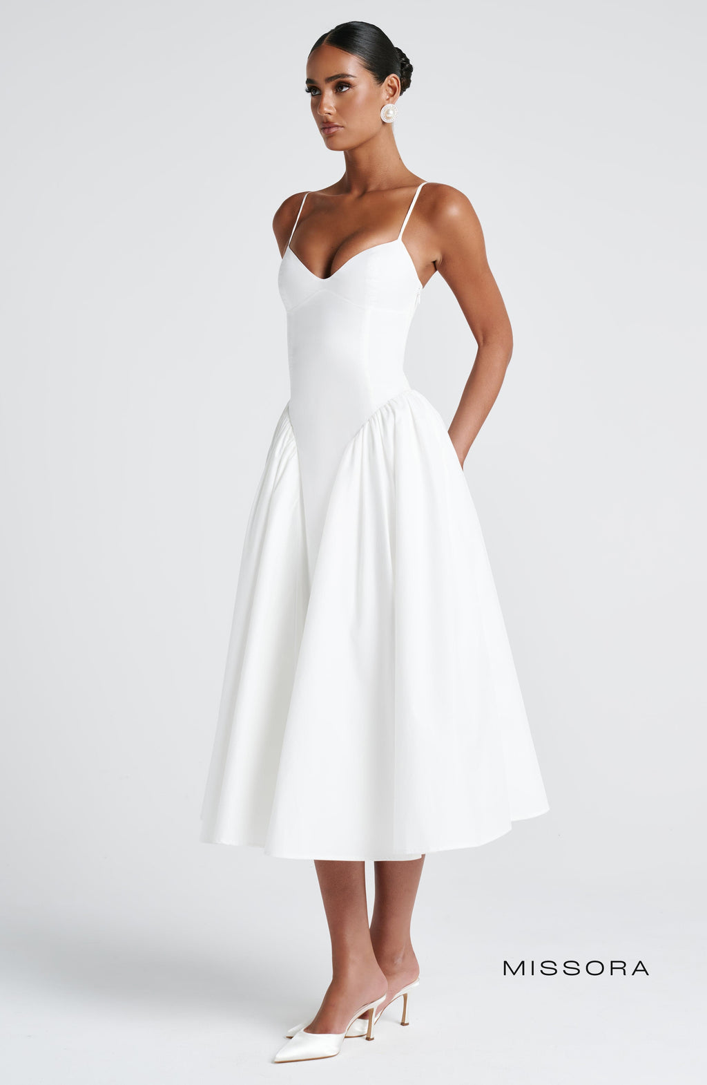 Missora Addelyn Sweetheart Midi Dress