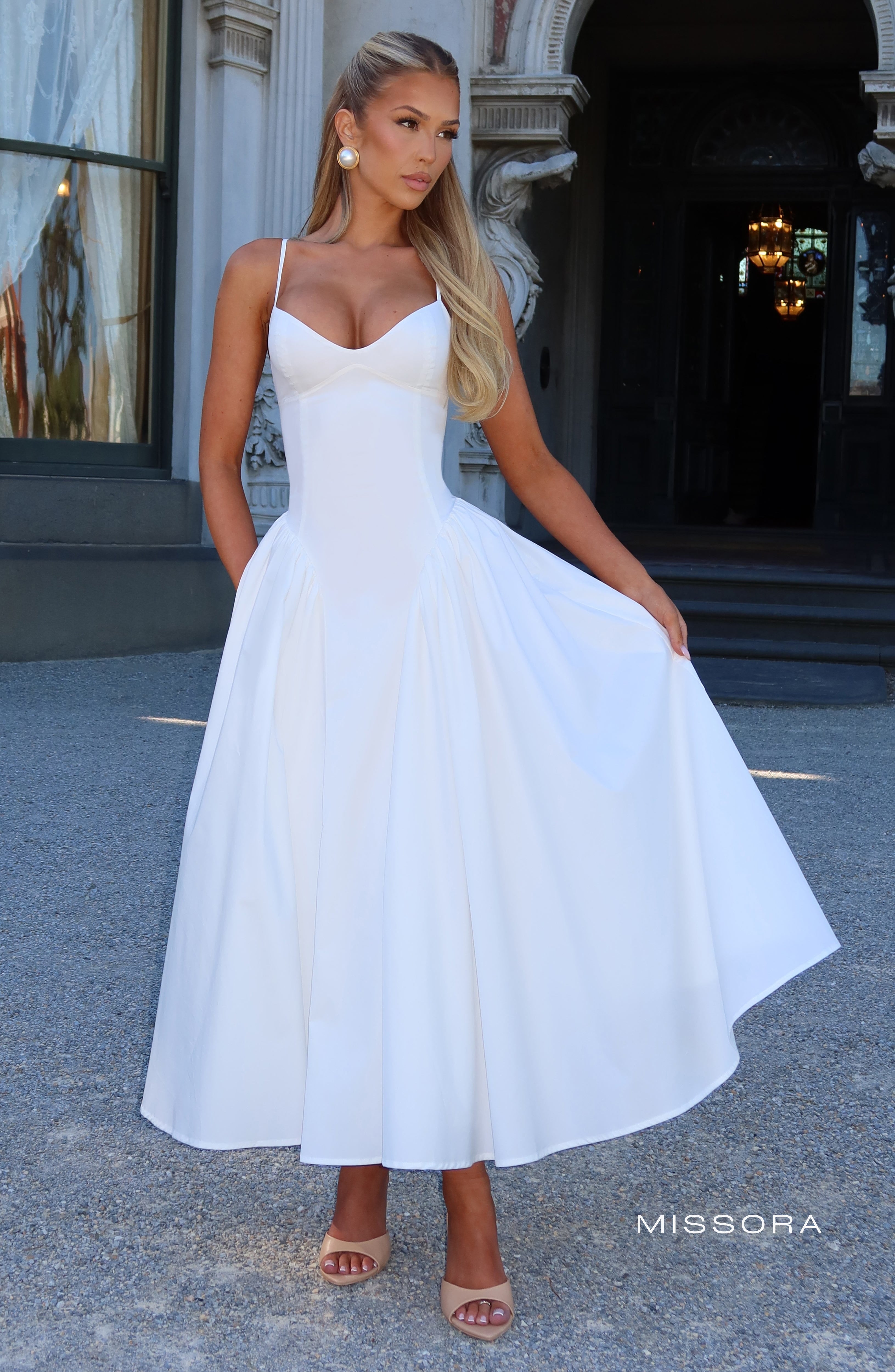 Missora Addelyn Sweetheart Midi Dress