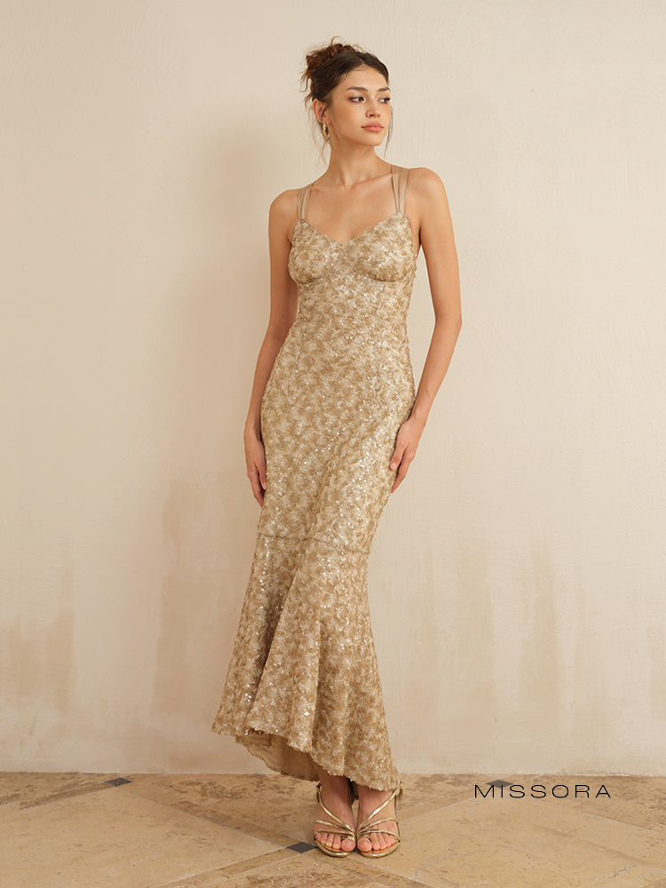 Akilah Parıltılı Balık Elbise [NW3M5NKX]