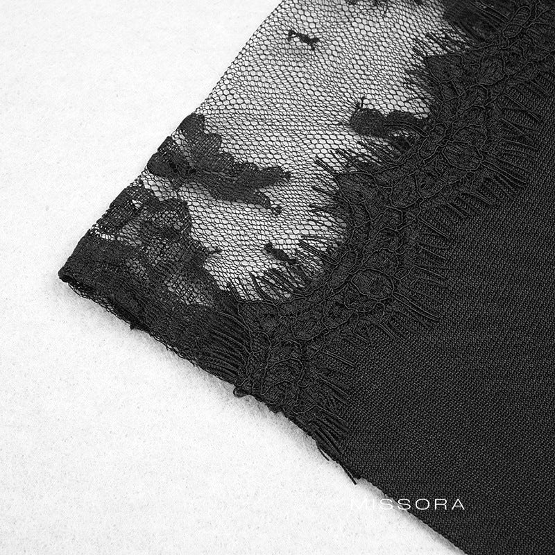 Amora Tüy Detaylı Straplez Elbise [E5HZSYN7]