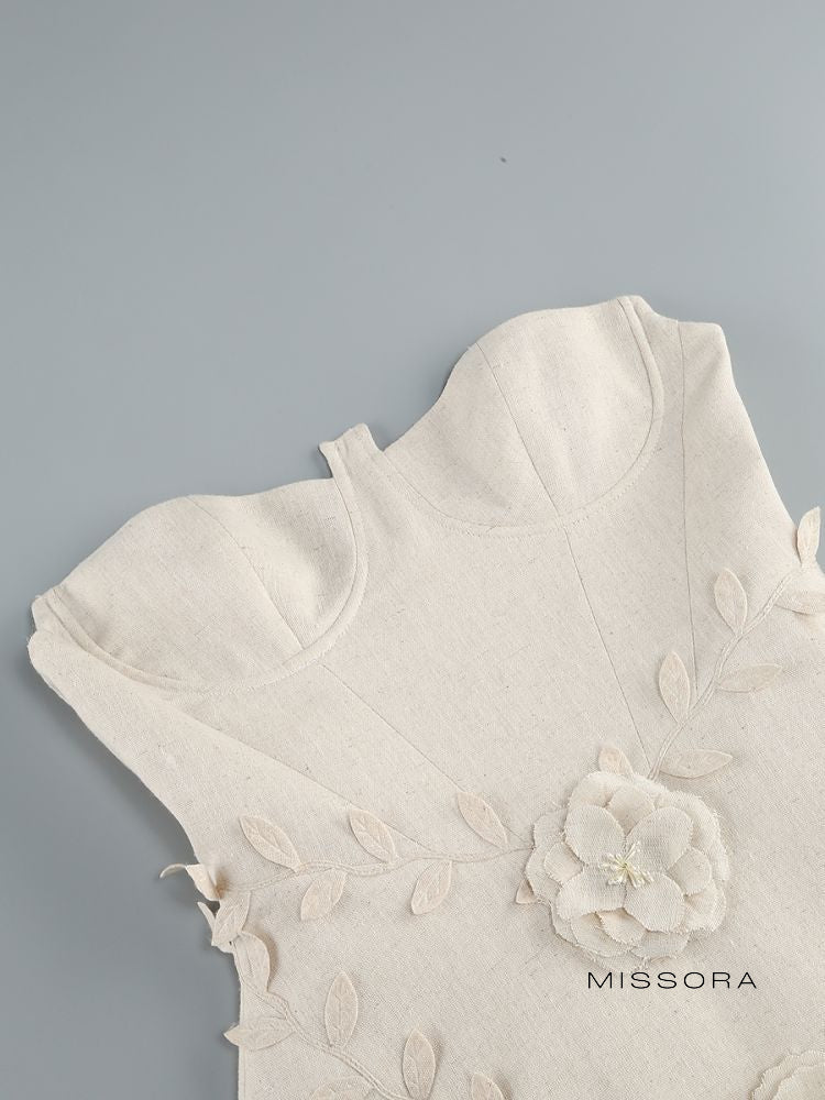 Analeigh Strapless Floral Mini Dress [Q2QCCA9P]