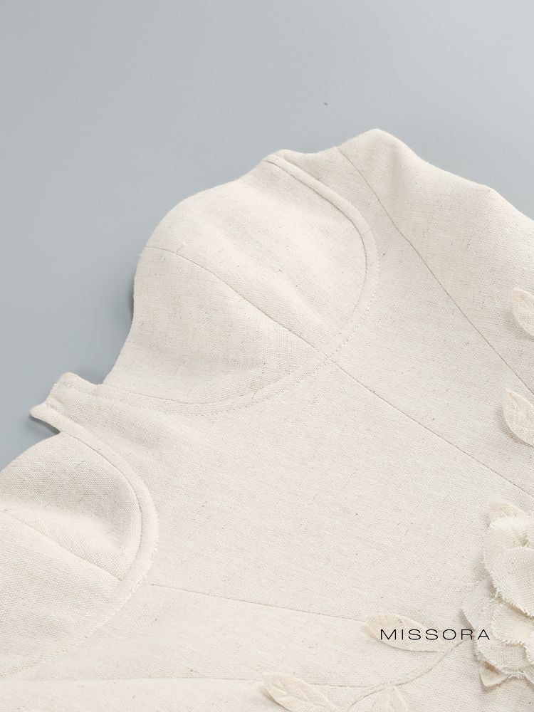 Analeigh Strapless Floral Mini Dress [M3EWBOJT]