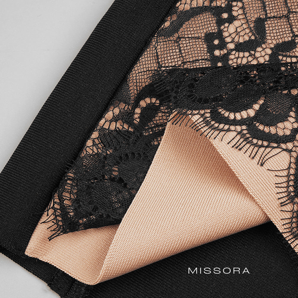 Andriana Balenli Askılı Maxi Elbise [KW2KVL13]