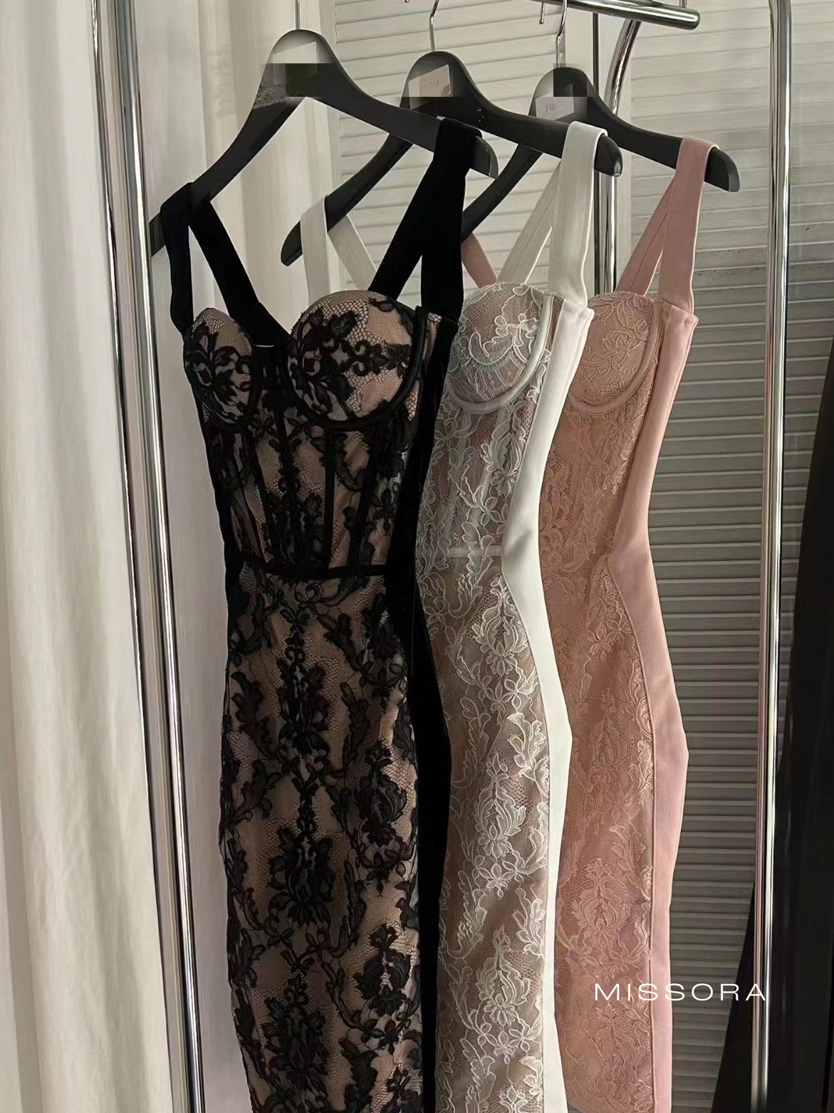 Andriana Balenli Askılı Maxi Elbise [PGSA6F5R]