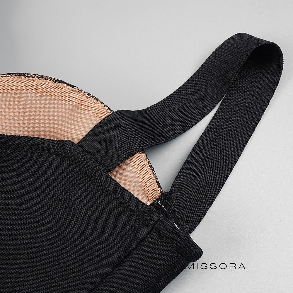 Andriana Balenli Askılı Maxi Elbise [HQRNW3ZF]