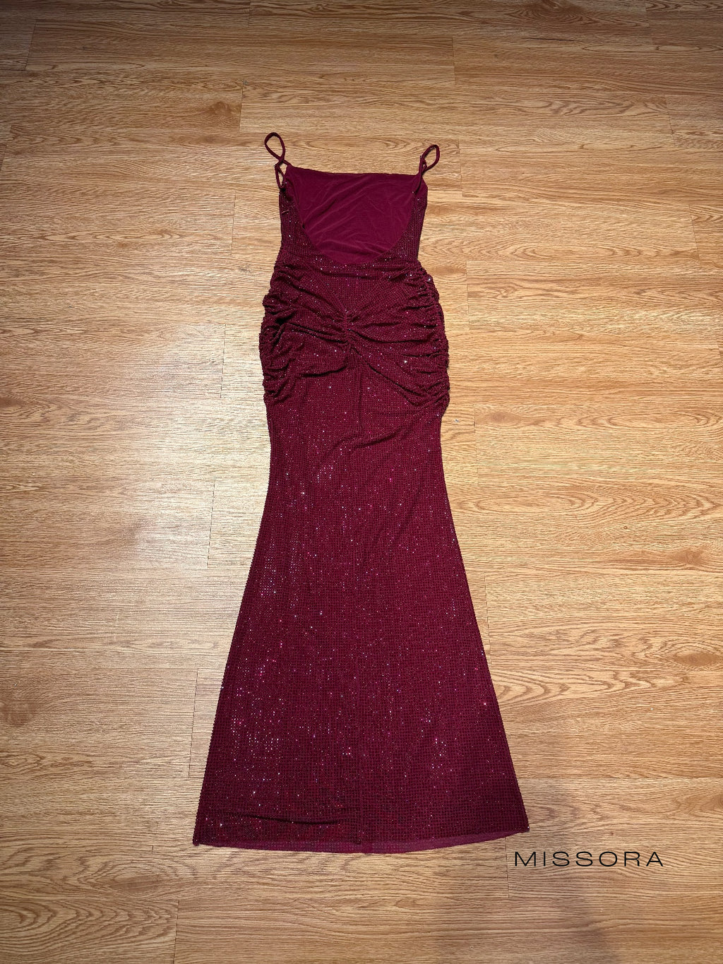 Asiya Işıltılı Sırt Bağlamalı Elbise [T73WUC3W]