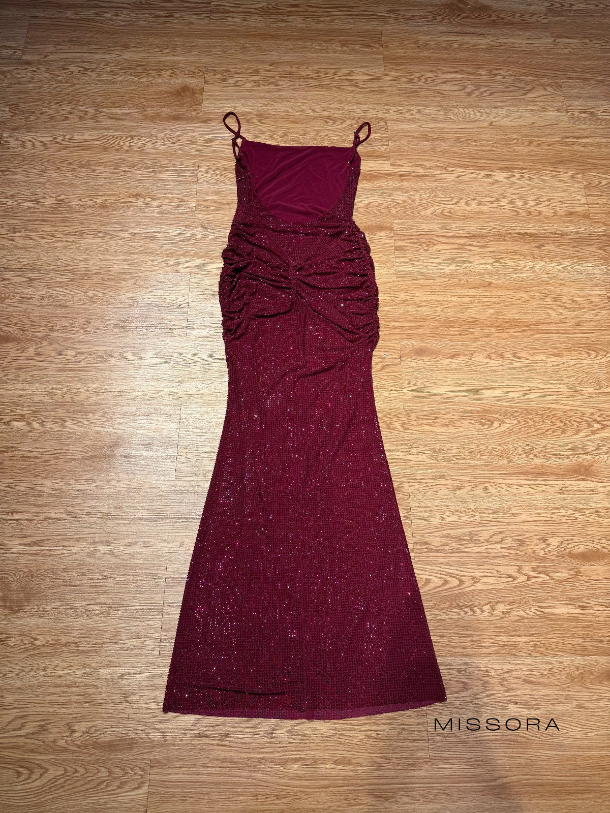 Asiya Işıltılı Sırt Bağlamalı Elbise [T73WUC3W]