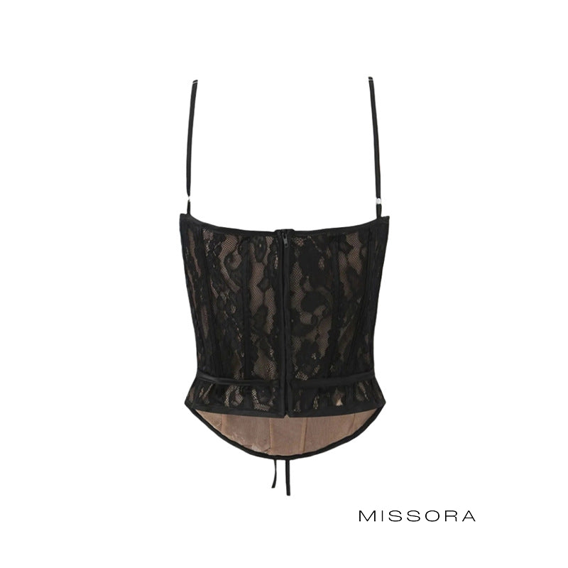 Atlas Transparan Balenli Bluz Takım [J3ESDXJF]