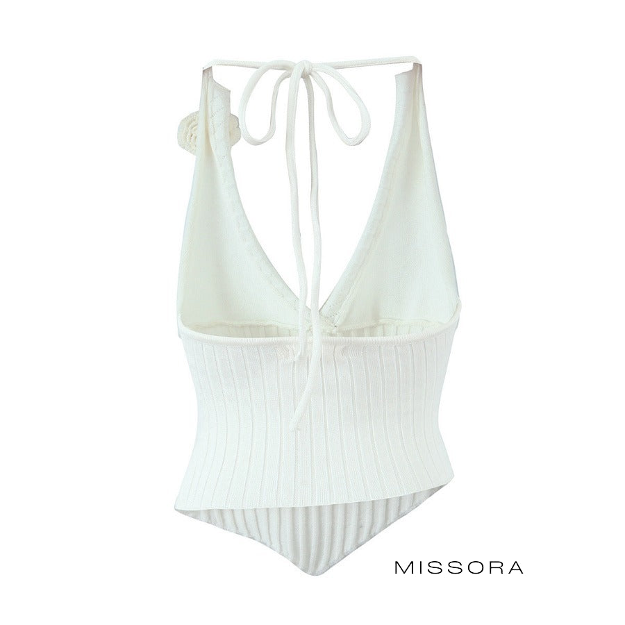 Ayden Askılı Örgü Crop Top [GWSZPVNC]